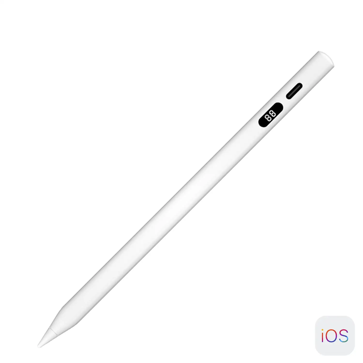 Pencil Pen para iPad. Con display, diseño ergonómico exclusivo triangular.