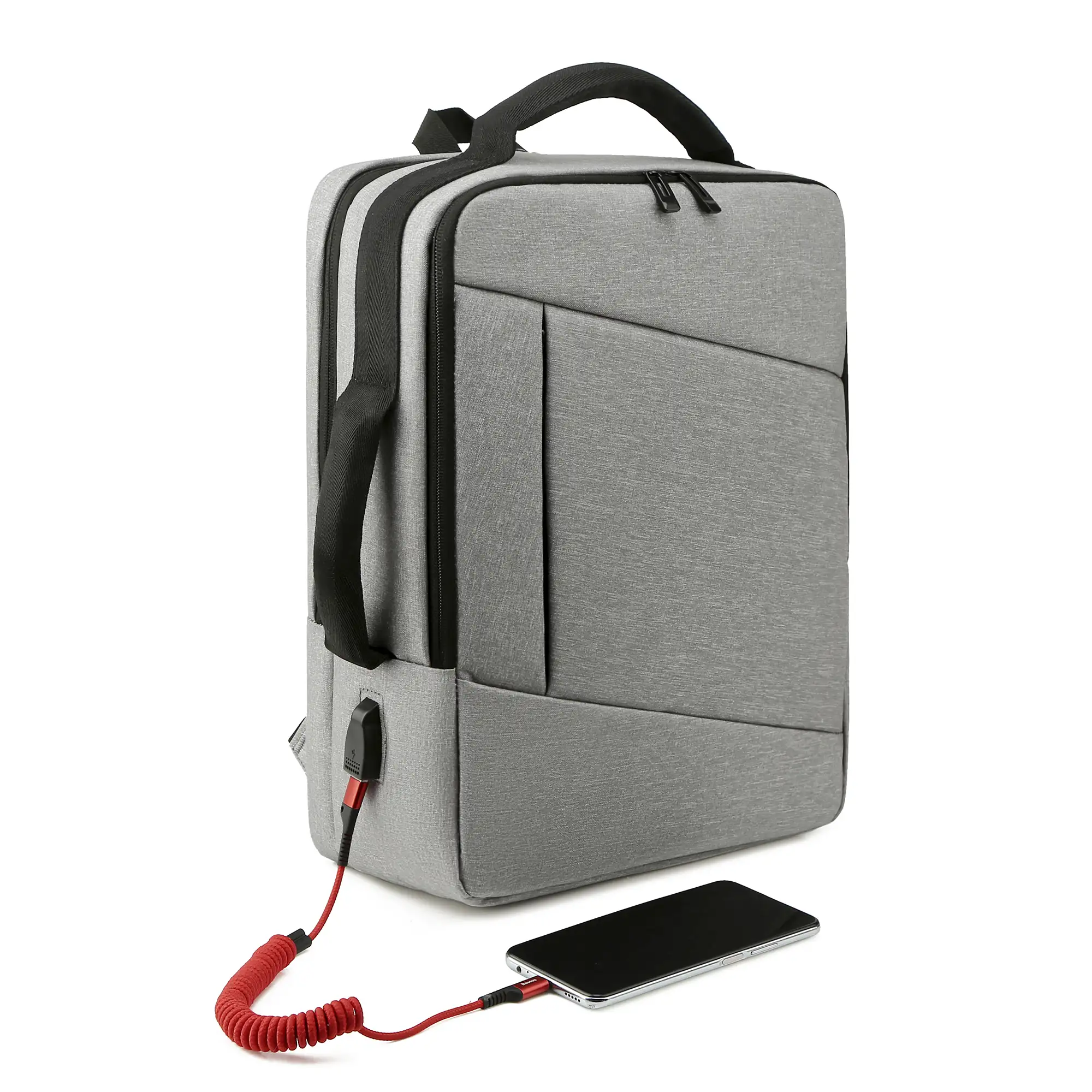Mochila para Laptop con interfaz de carga USB.