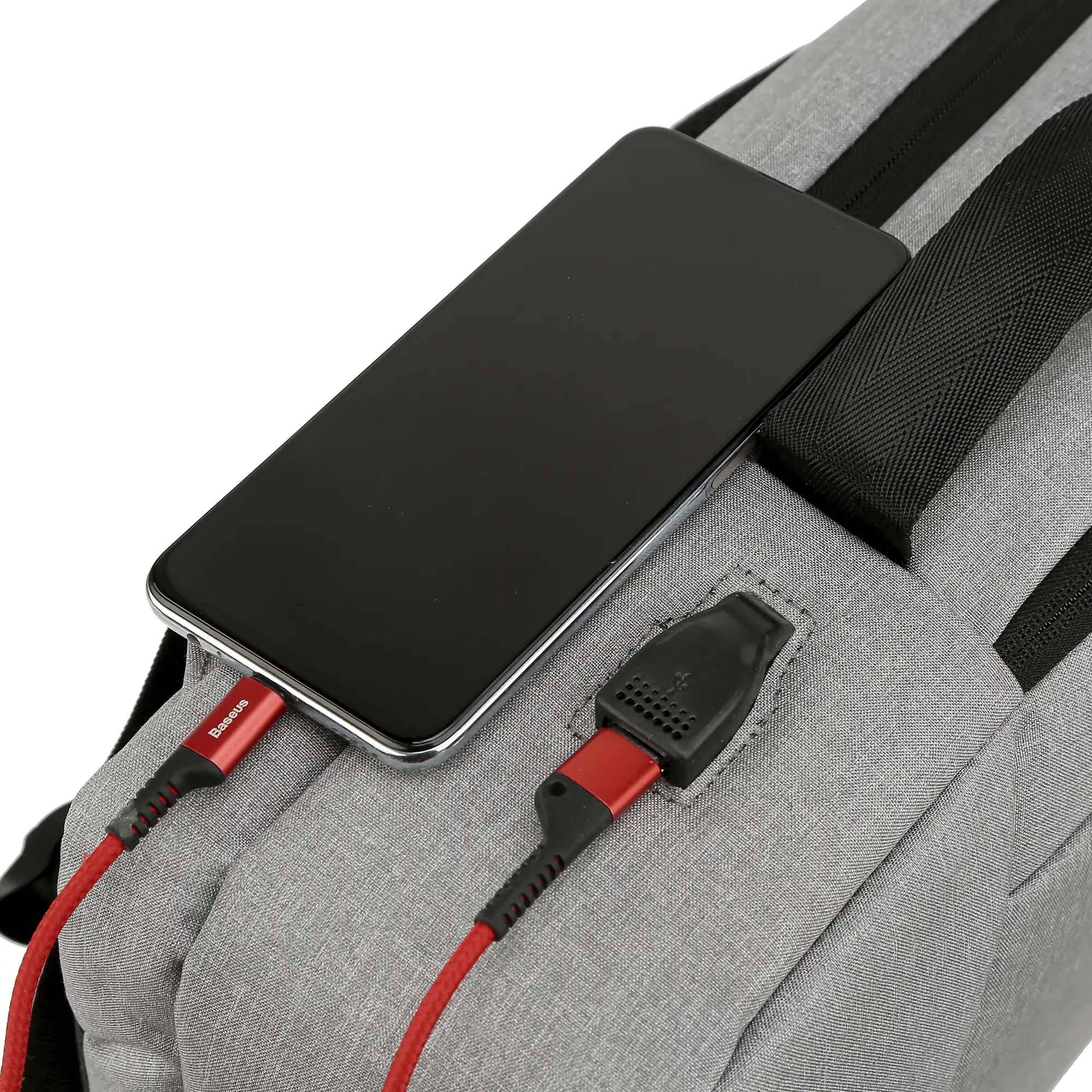 Mochila para Laptop con interfaz de carga USB.