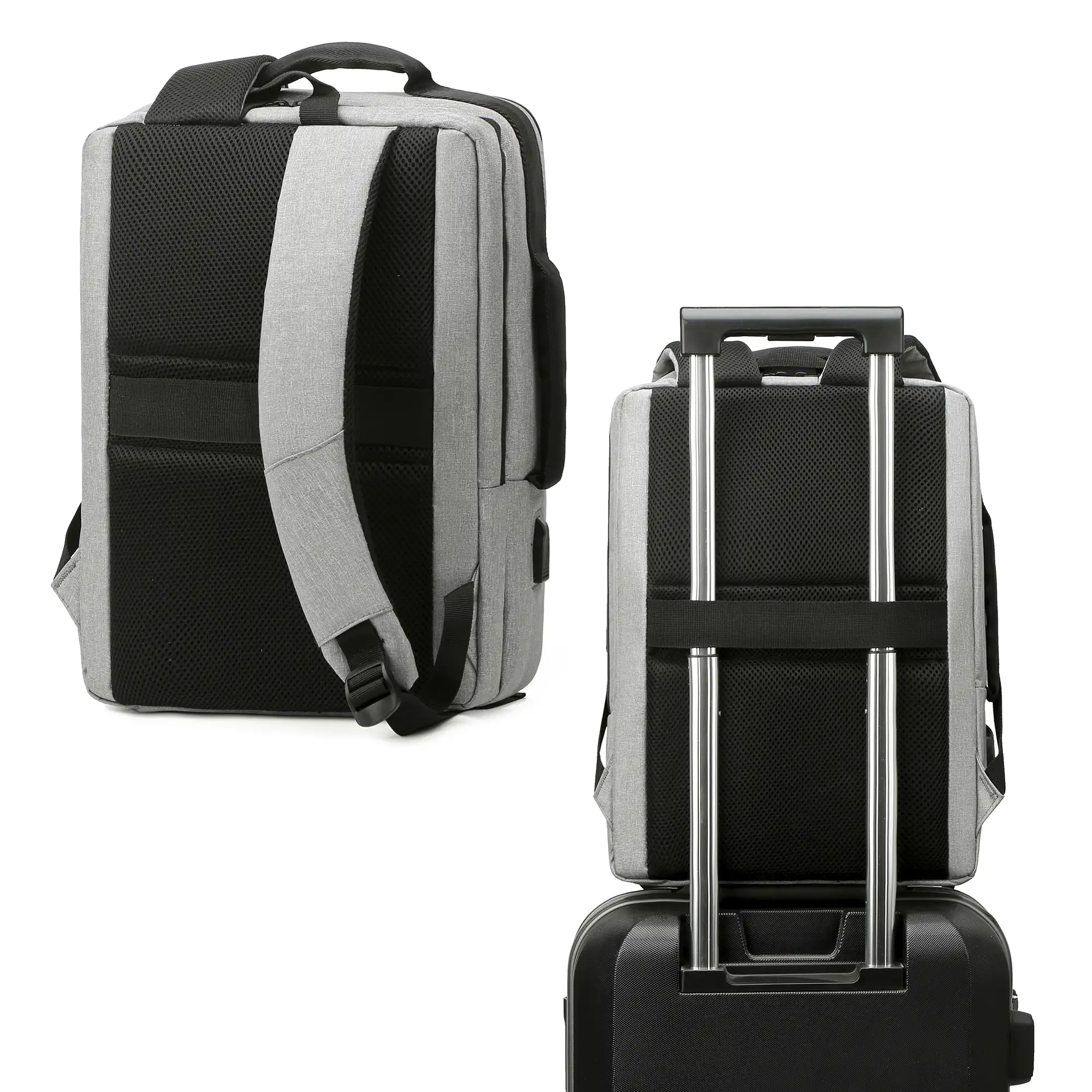 Mochila para Laptop con interfaz de carga USB.