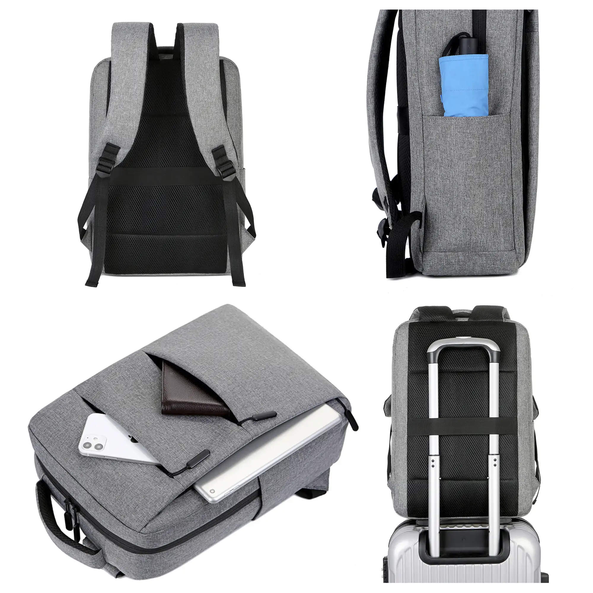 Mochila para Laptop con interfaz de carga USB.