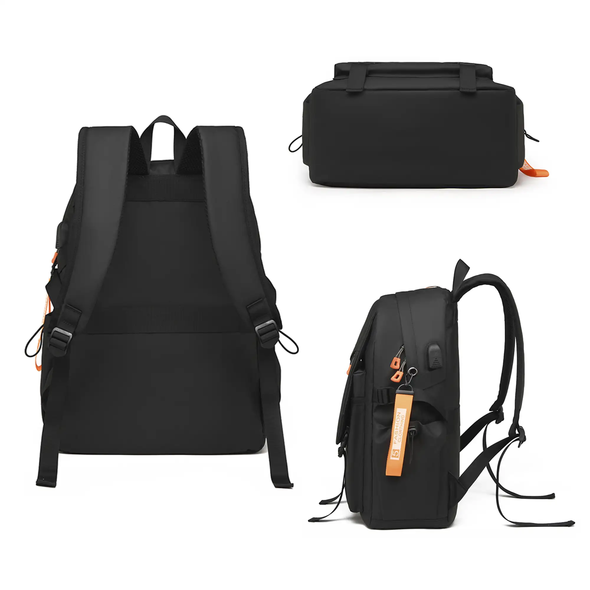 Mochila para Laptop con interfaz de carga USB.