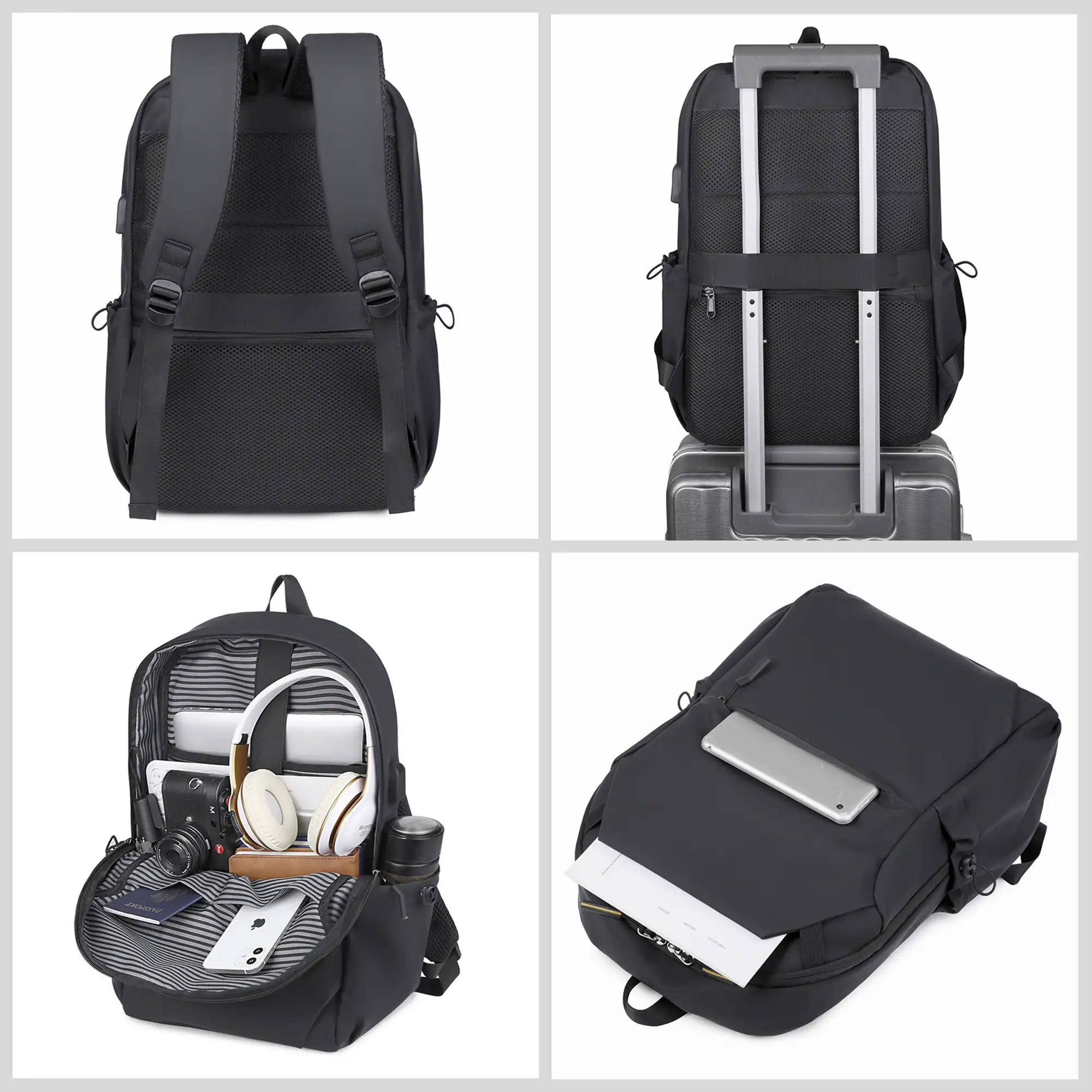 Mochila para Laptop con interfaz de carga USB