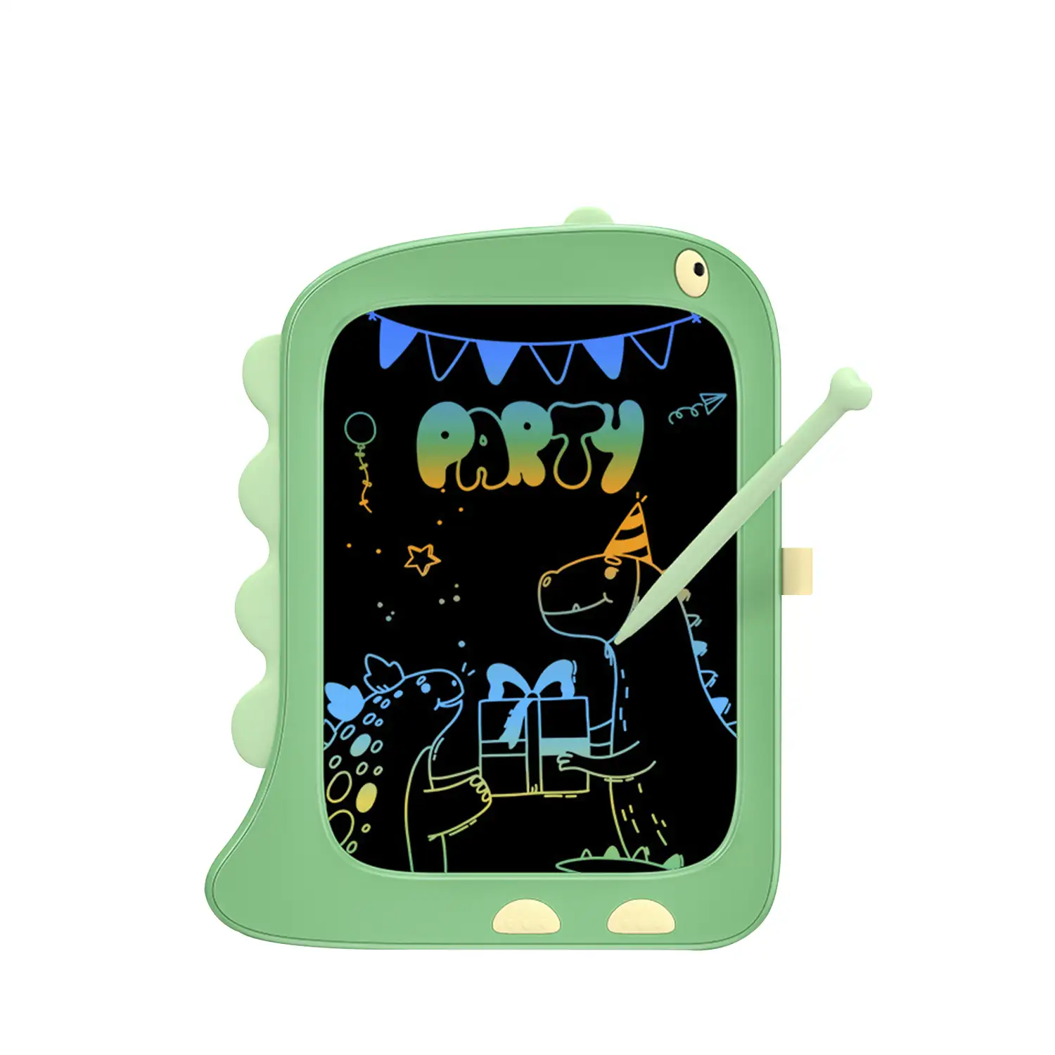 Tableta de Escritura y Dibujo LCD 8,5 Pulgadas con forma de Dinosaurio.