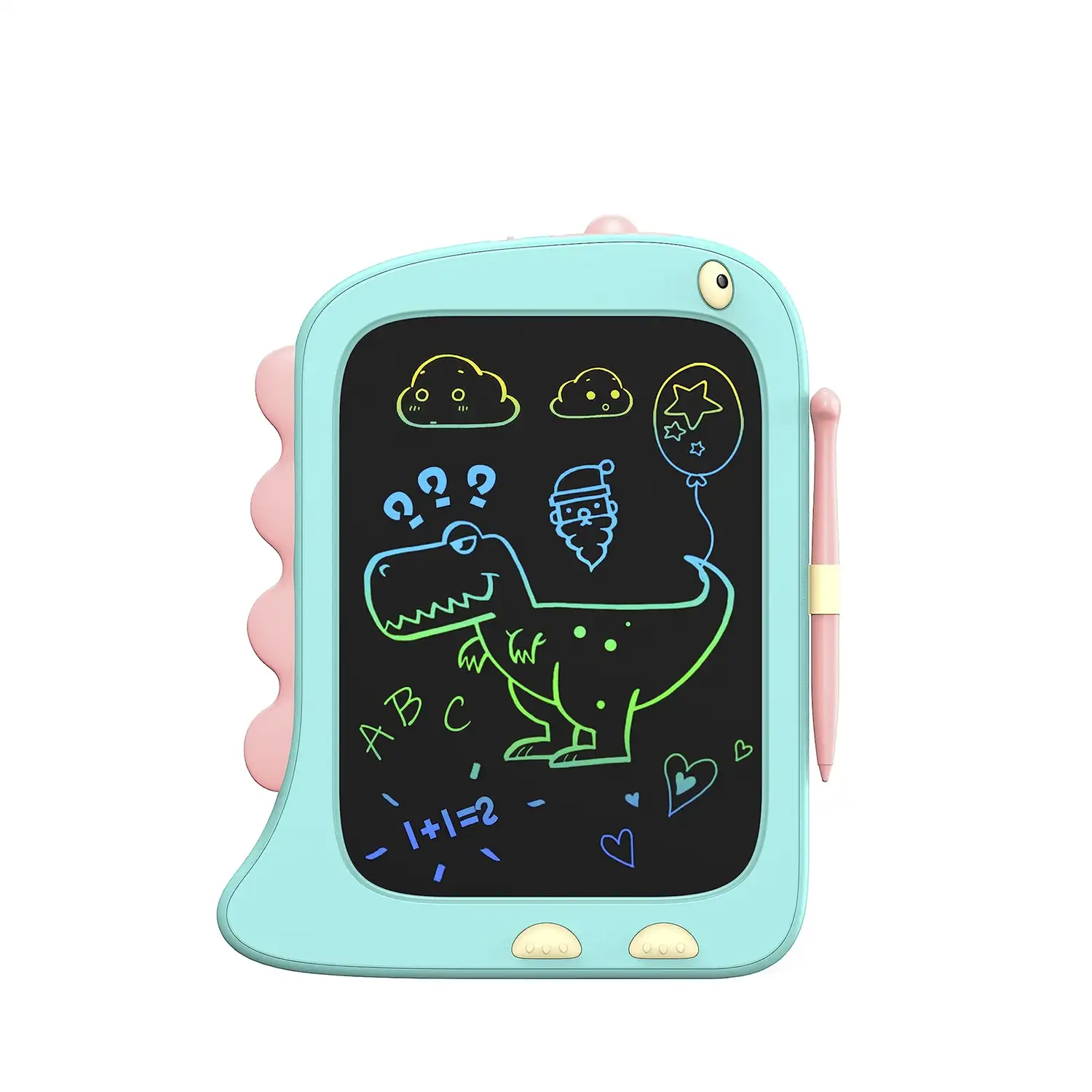 Tableta de Escritura y Dibujo LCD 8,5 Pulgadas con forma de Dinosaurio.