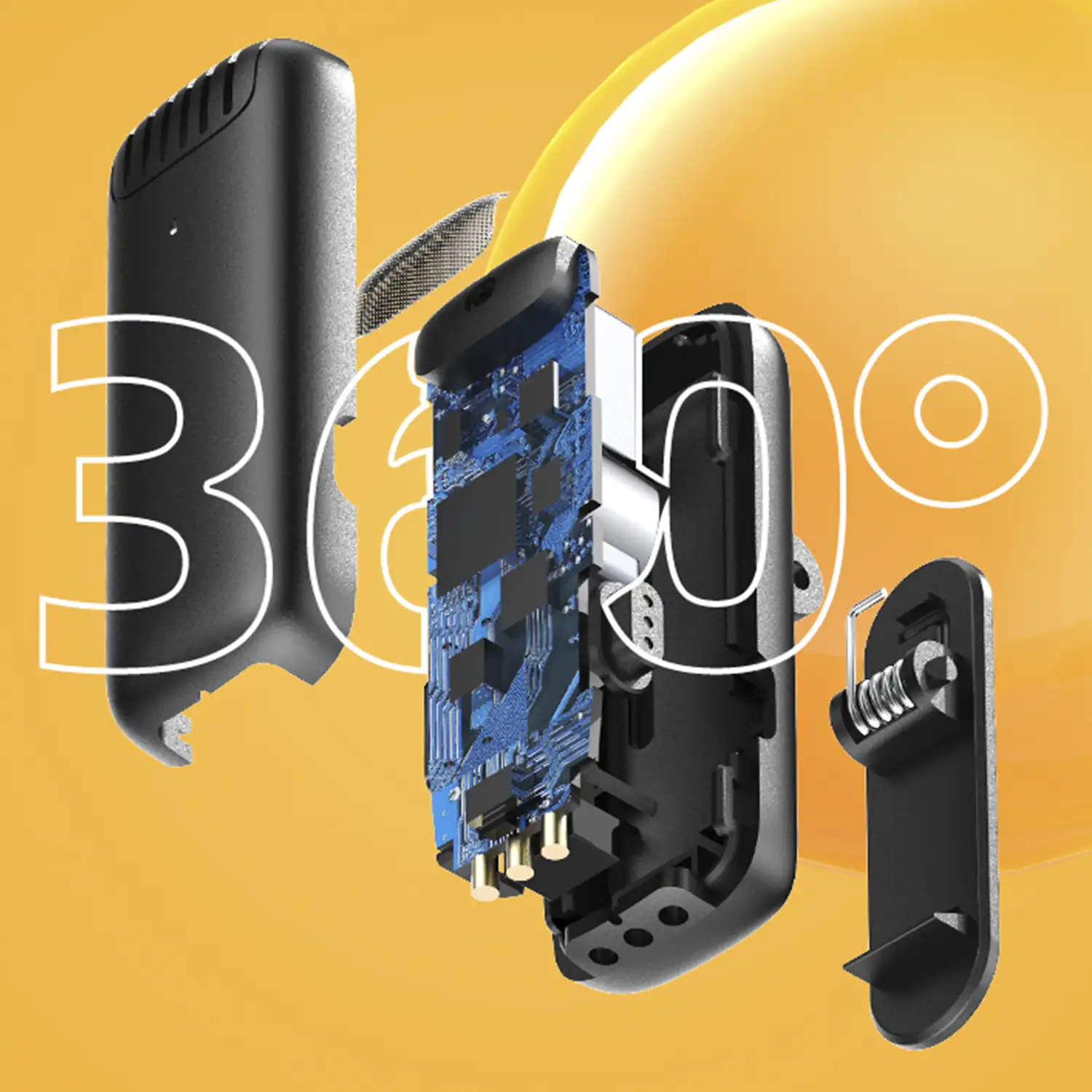 Micrófono inalámbrico portátil J11 Clip. Incluye micro y receptor. Para smartphone, cámaras y portátiles. Conexión USB-C + Lightning.