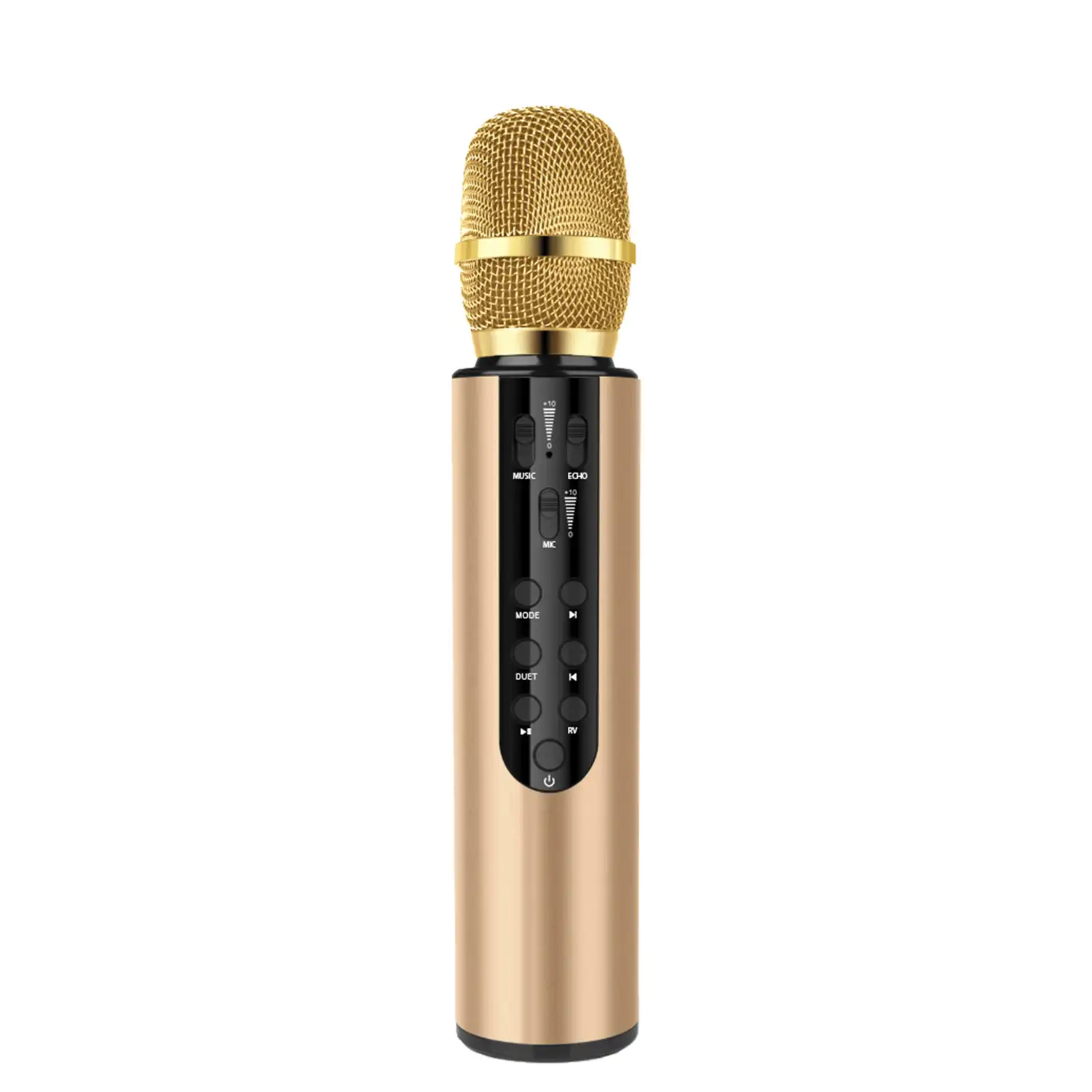 Micrófono Karaoke con altavoz incorporado, Bluetooth 5.0. Batería de 2000mAh. Tipo condensador.