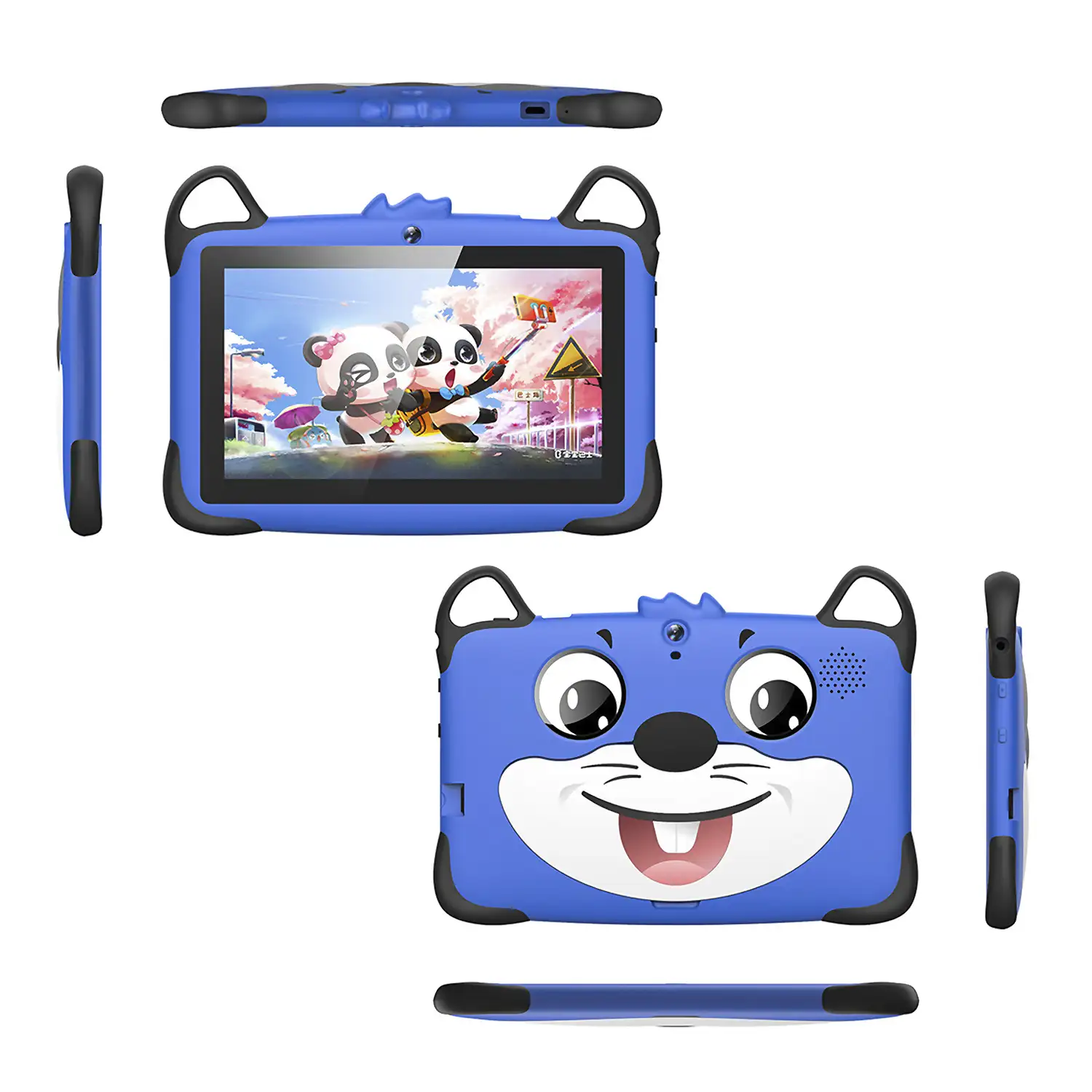 Tablet Infantil K717 WiFi. SO Android 7. Pantalla 7'' 1024x600px. MTK Quad Core 1GB RAM + 8GB. Doble cámara.