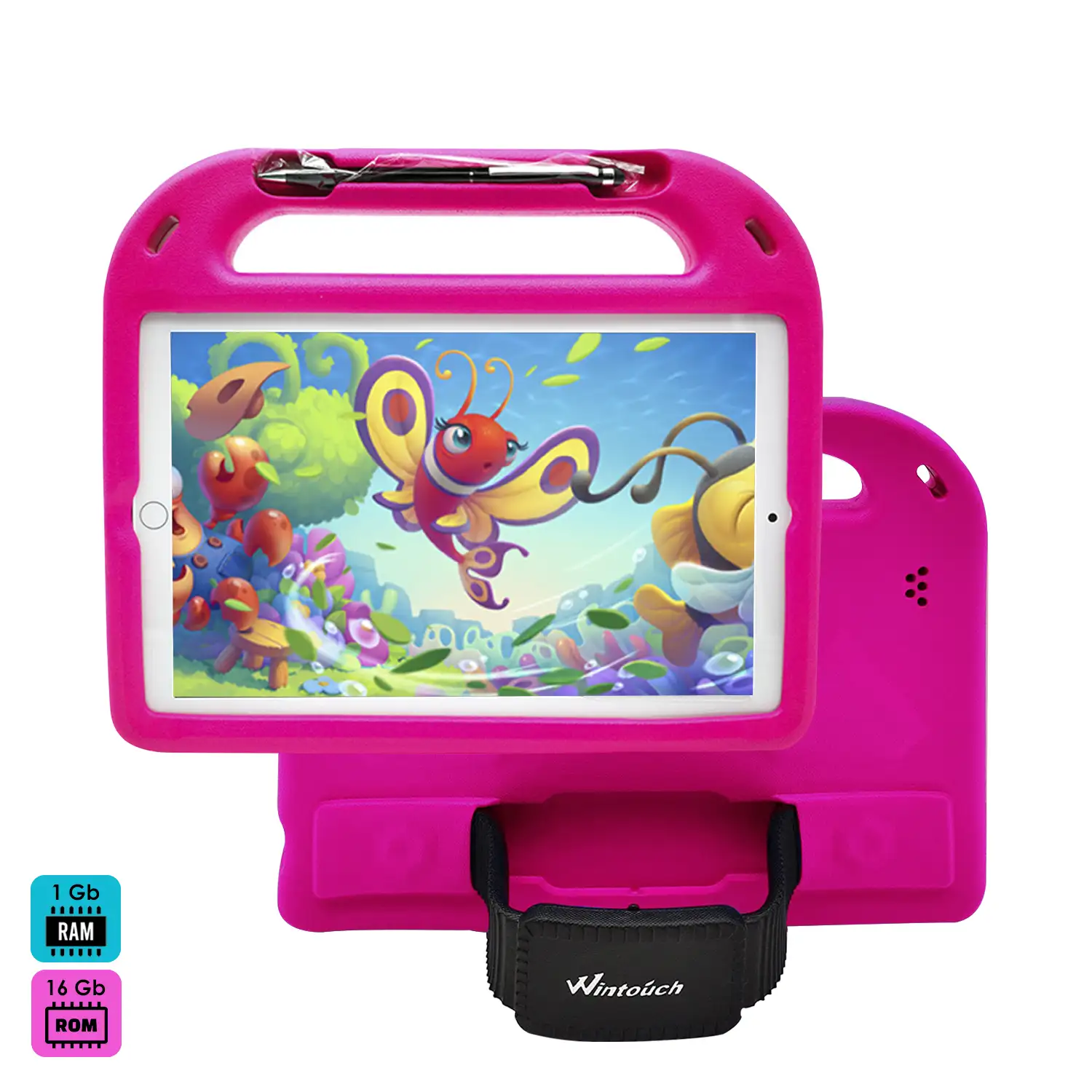 Tablet Infantil K13 3G WiFi. SO Android 5.0. Pantalla 10'' 1280x800px. MTK6592 Octa Core 1.7GHz, 1GB RAM + 16GB. Doble cámara.