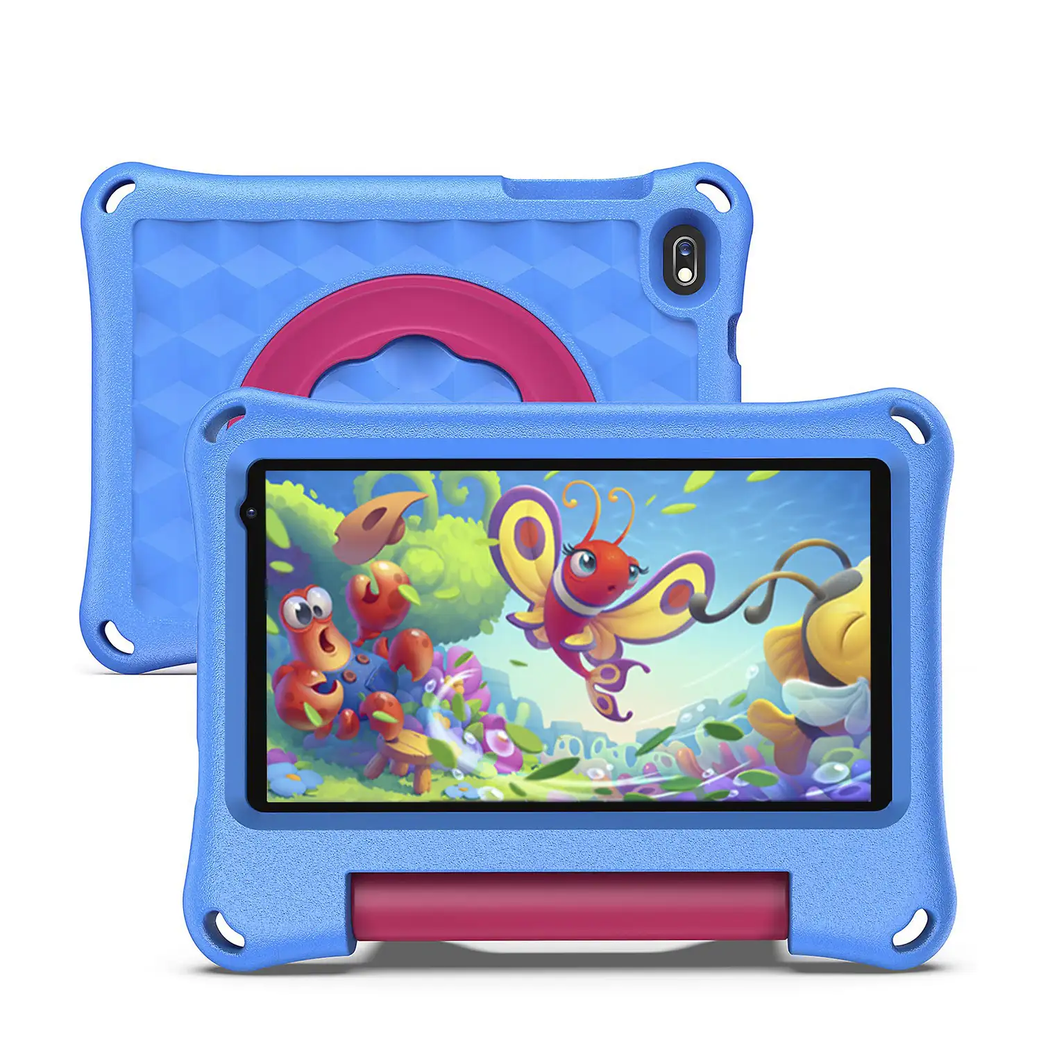 Tablet Infantil K718 3G WiFi. SO Android 5.0. Pantalla 7'' 1024x600px. MTK 6582 1GB RAM + 16GB. Doble cámara.