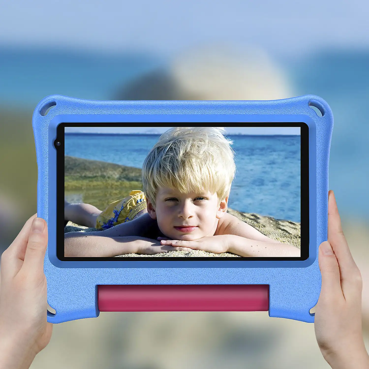 Tablet Infantil K718 3G WiFi. SO Android 5.0. Pantalla 7'' 1024x600px. MTK 6582 1GB RAM + 16GB. Doble cámara.