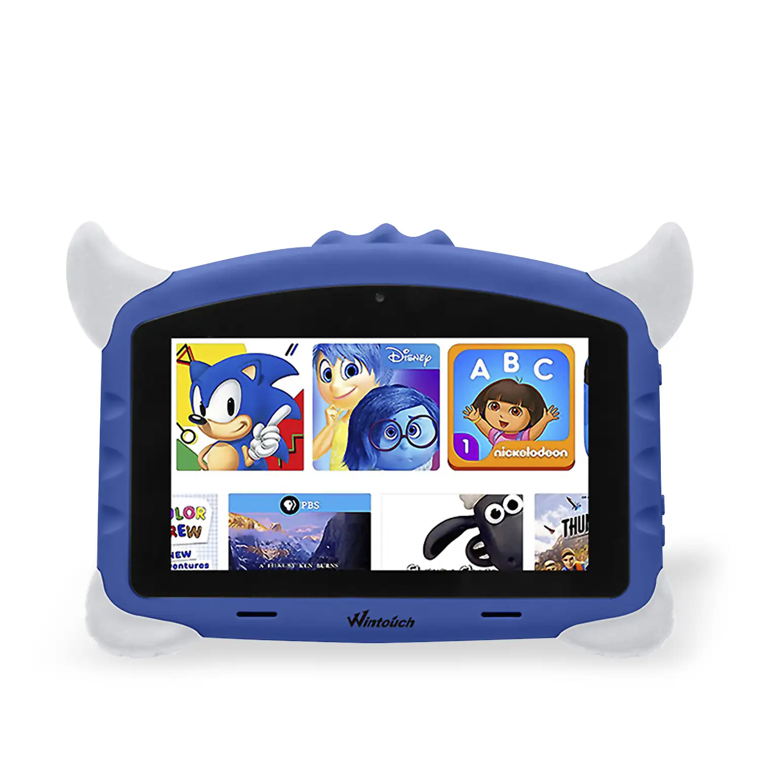 Tablet Infantil K702 WiFi. SO Android 7. Pantalla 7'' 1024x600px. MTK 6735 Quad Core 1,5GB RAM + 16GB. Doble cámara.