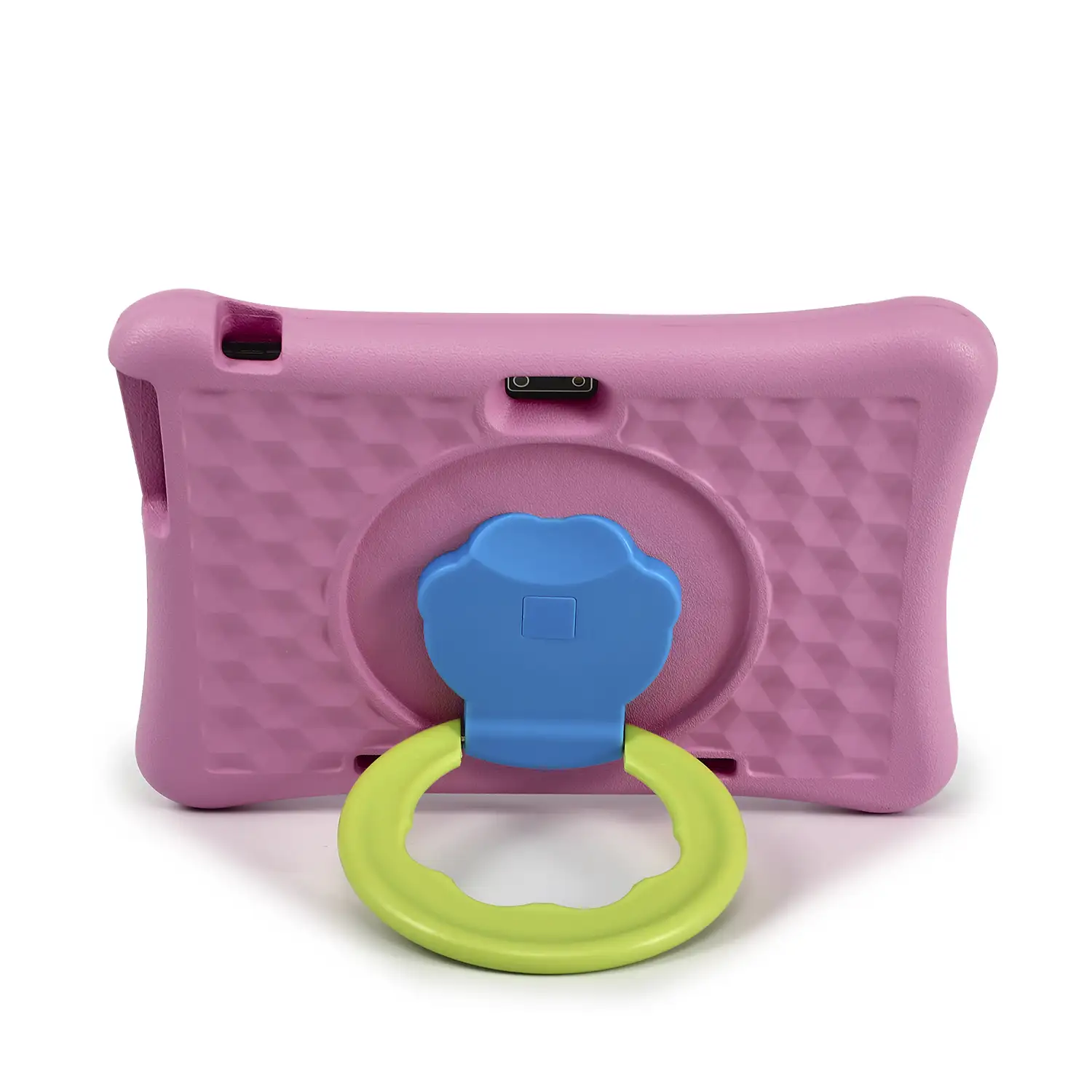 Tablet Infantil WiFi. SO Android 12 con IWAWA. Pantalla 10'' 1280x800px. Allwinner A133,ARM Cortex™-A53 Quad-Core,1.6Ghz 4GB RAM + 64GB. Doble cámara, carcasa de silicona.