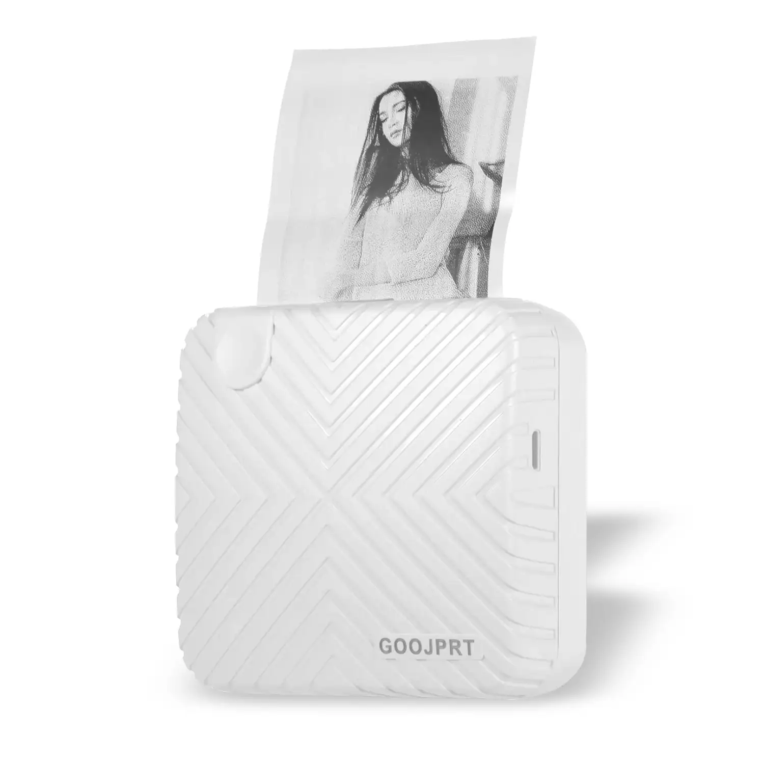 Mini impresora térmica Bluetooth portátil, compatible con Android e iOS. 203dpi.