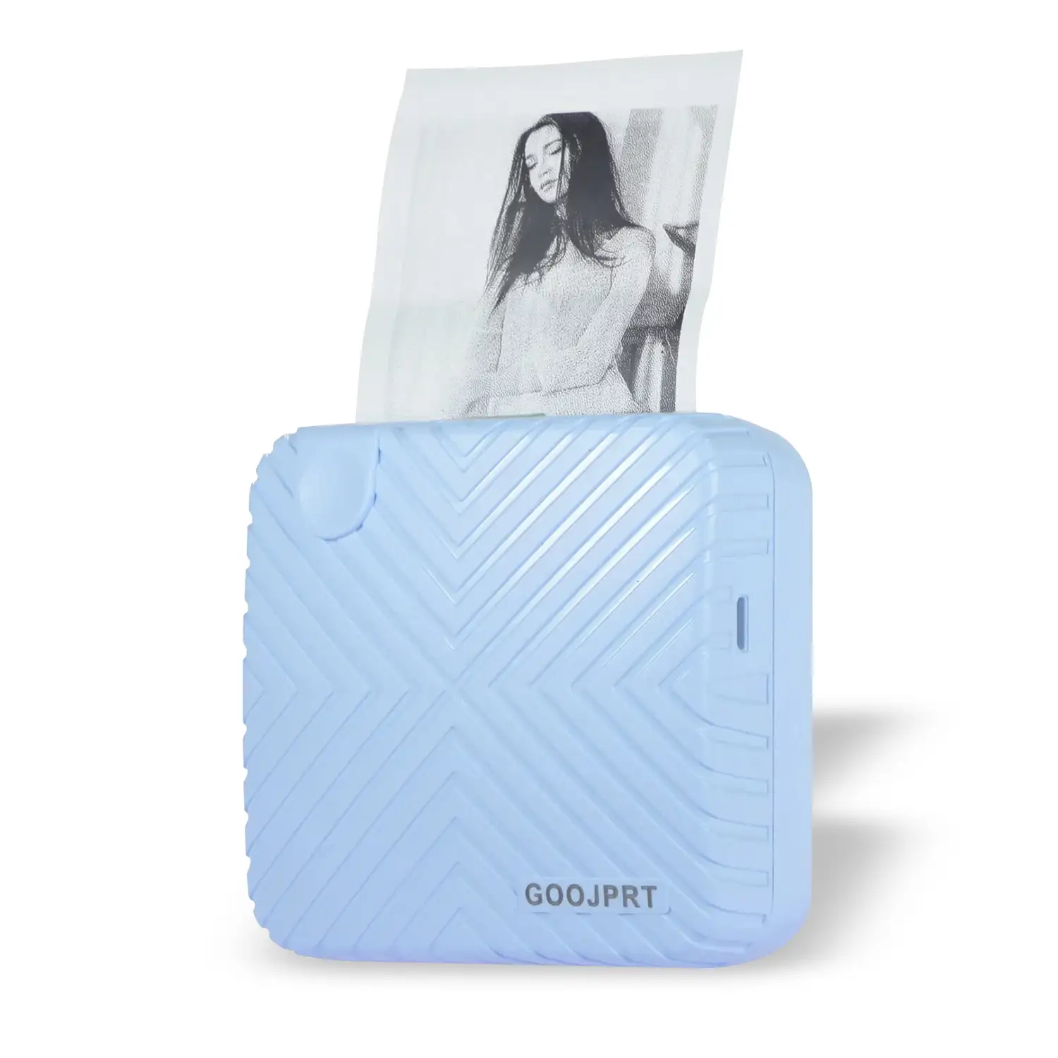 Mini impresora térmica Bluetooth portátil, compatible con Android e iOS. 203dpi.