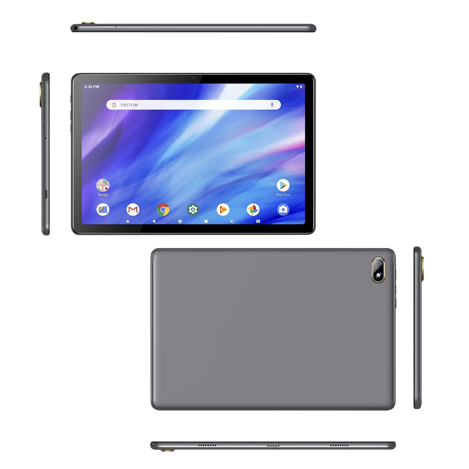 Tablet G15 4G WiFi. SO Android 11. Pantalla 10,1'' 1280x800px. SC9863A, ARM Cortex™-A55 Octa-Core,1.6Ghz 2GB RAM + 32GB. Doble cámara.