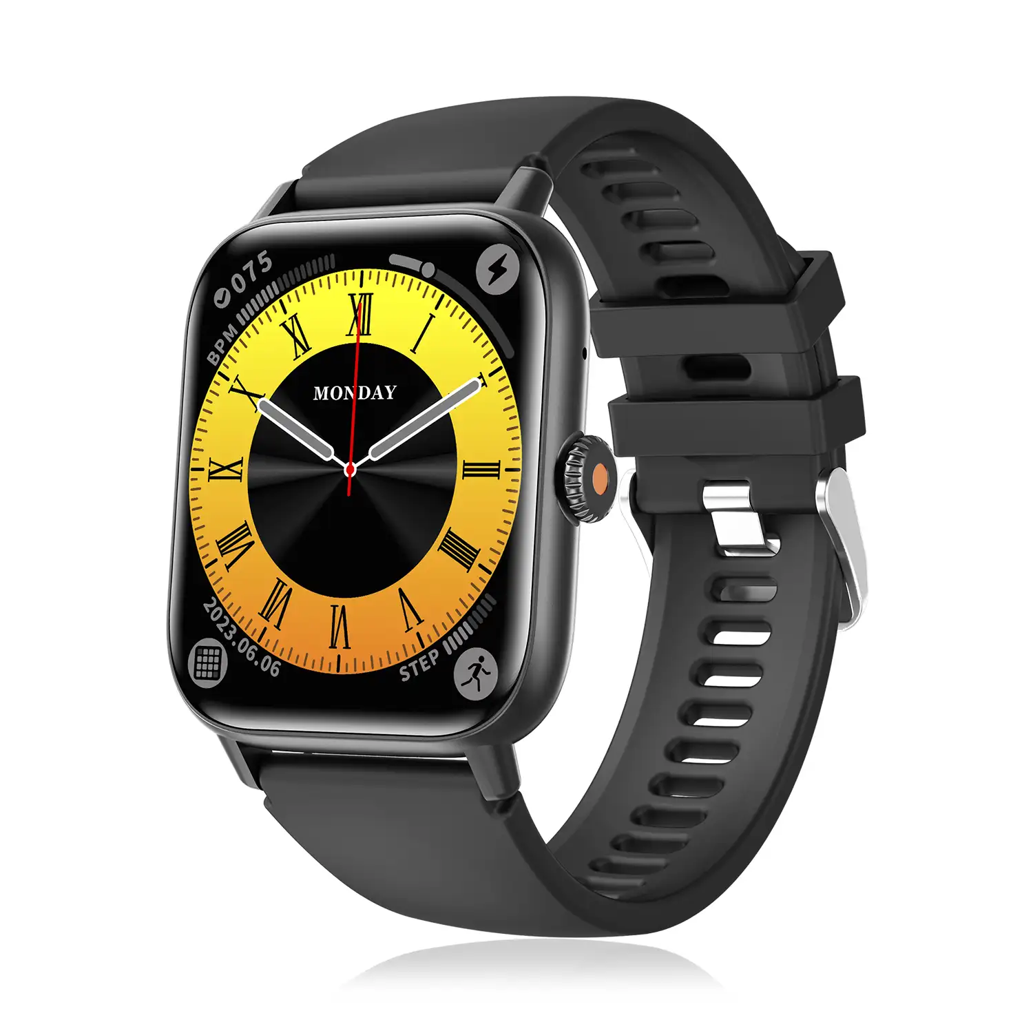 Smartwatch QS13 con notificaciones de Apps, más de 100 modos deportivos, llamadas Bluetooth. Monitor de glucosa, de tensión y oxígeno.
