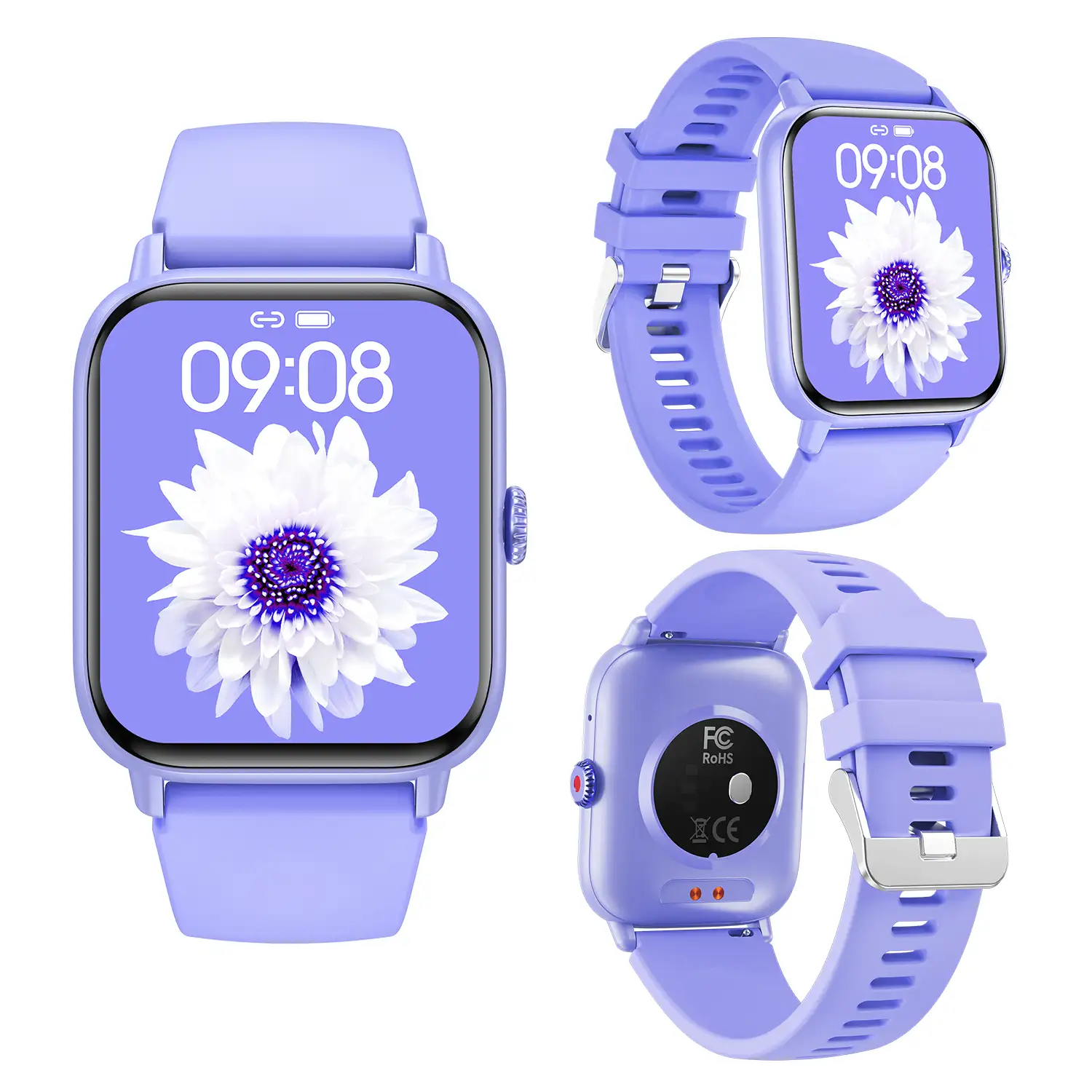 Smartwatch QS13 con notificaciones de Apps, más de 100 modos deportivos, llamadas Bluetooth. Monitor de glucosa, de tensión y oxígeno.