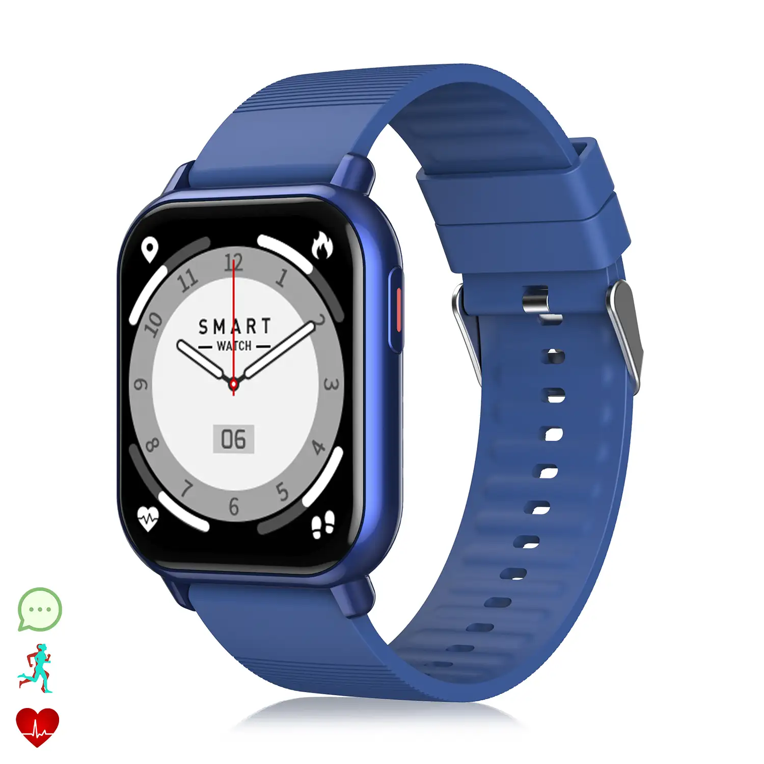 Smartwatch ZW32 con notificaciones de Apps, varios modos deportivos. Monitor  de tensión y oxígeno, termómetro.