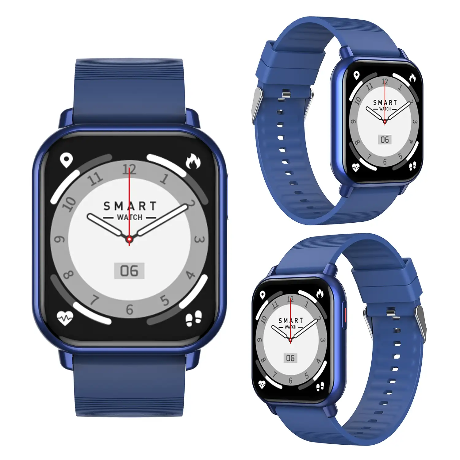 Smartwatch ZW32 con notificaciones de Apps, varios modos deportivos. Monitor  de tensión y oxígeno, termómetro.