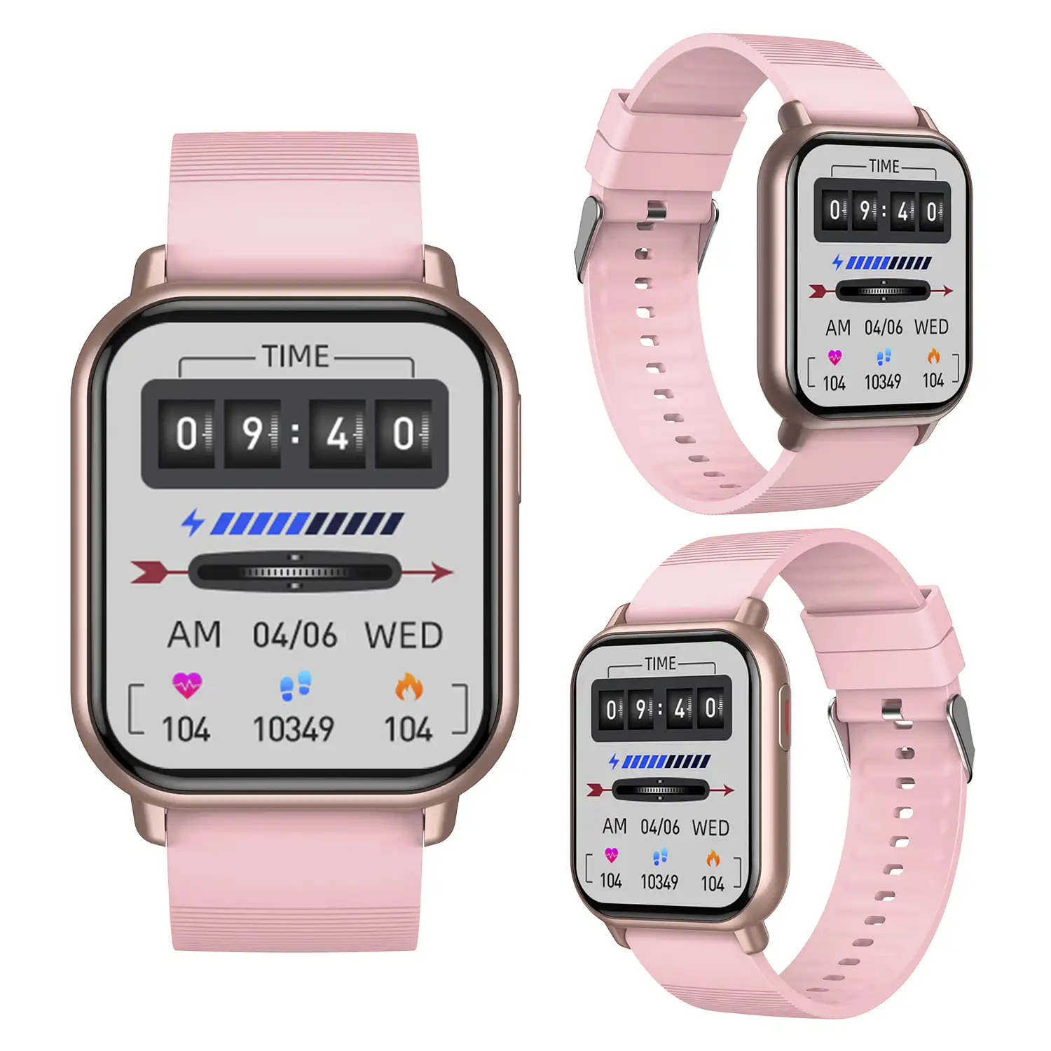 Smartwatch ZW32 con notificaciones de Apps, varios modos deportivos. Monitor  de tensión y oxígeno, termómetro.