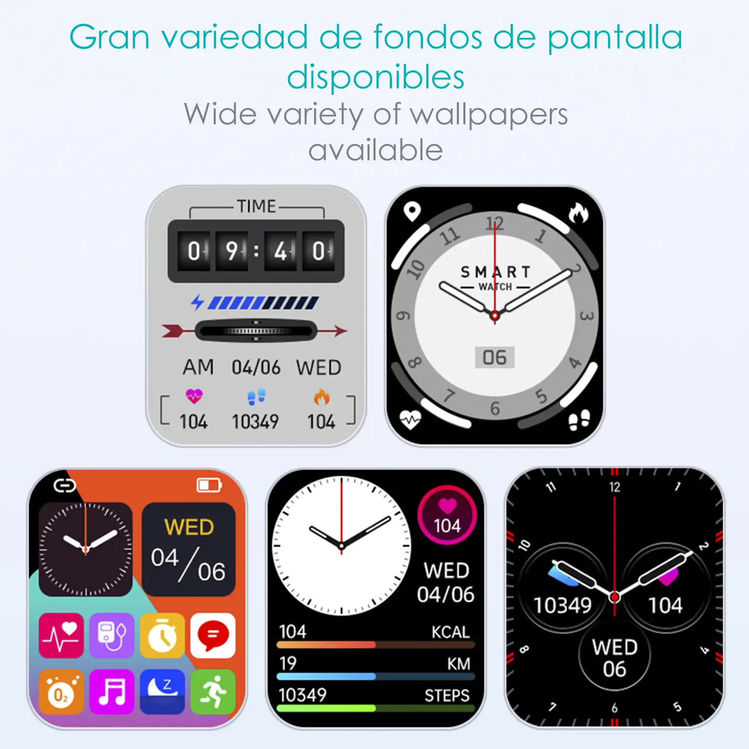 Smartwatch ZW32 con notificaciones de Apps, varios modos deportivos. Monitor  de tensión y oxígeno, termómetro.