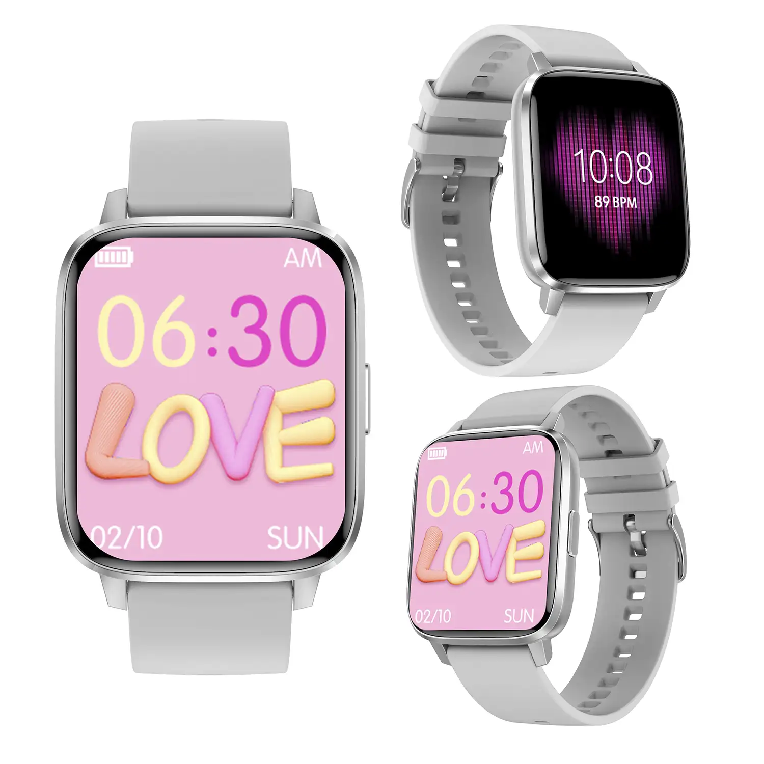 Smartwatch DTX MAX con múltiples modos deportivos, acceso asistente voz, Widgets. Monitor de oxígeno en sangre y cardiaco.