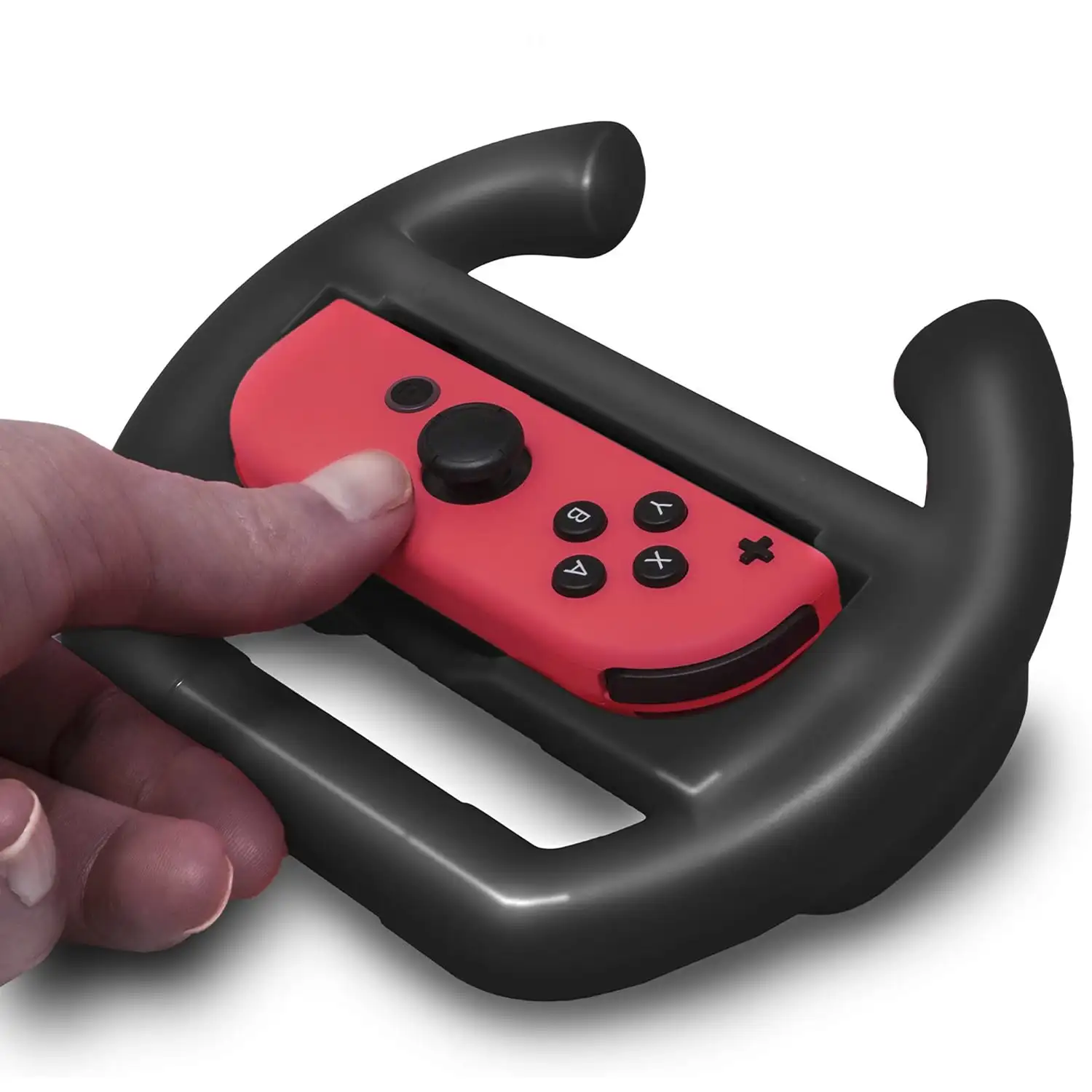 Volante Dobe para mando Joy-Con de Switch. Incluye 2 unidades.