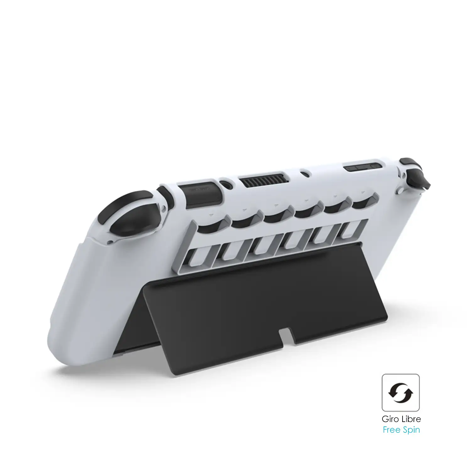 Carcasa con 6 slots para tarjetas de juegos, compatible con Switch Oled.