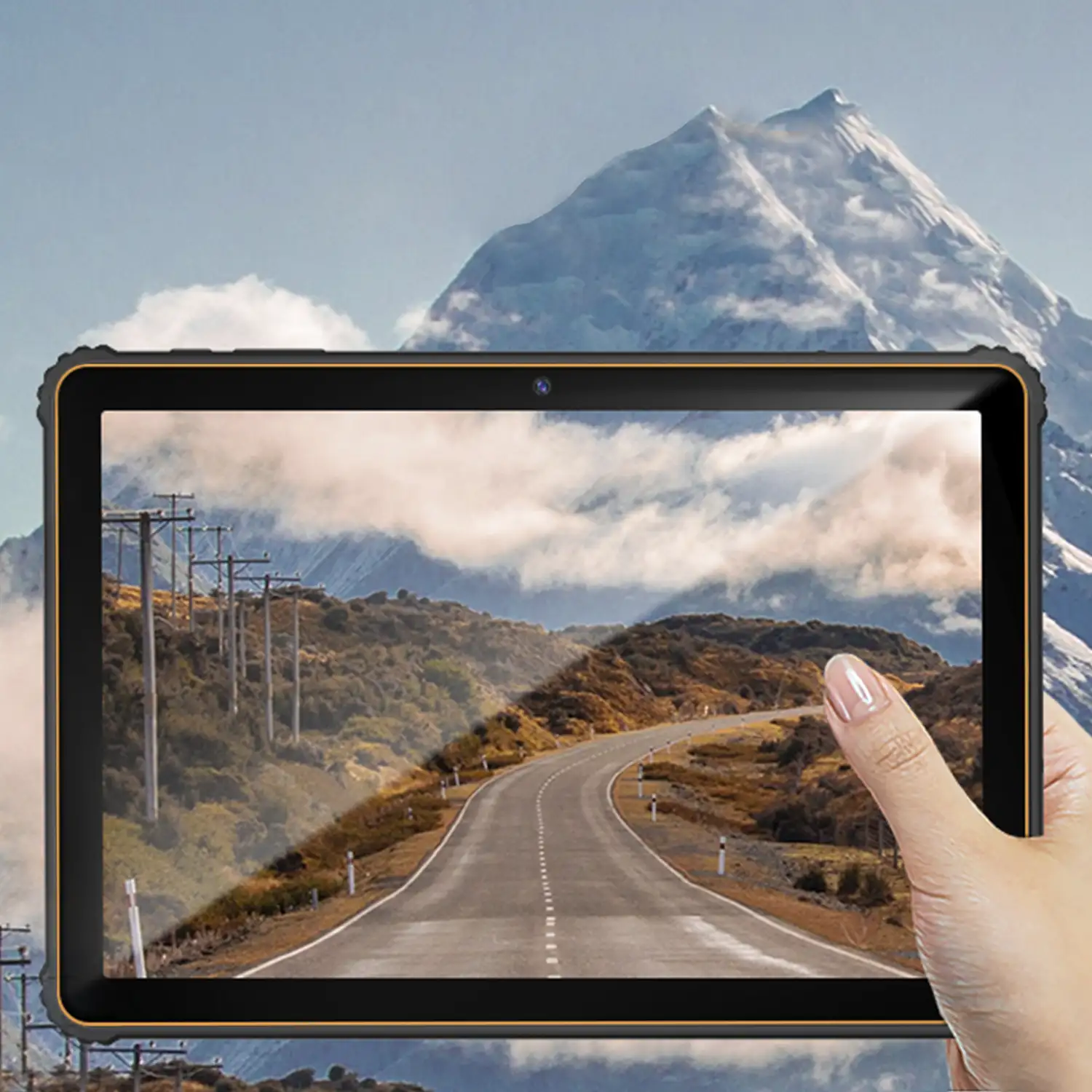 Tablet Rugerizada WT101 4G + WiFi. SO Android 12. Pantalla 10,1'' resolución 2K. Octa Core 2.0 Ghz. 6GB RAM + 128GB. IP68 (Triple prueba impermeable/golpes y polvo).