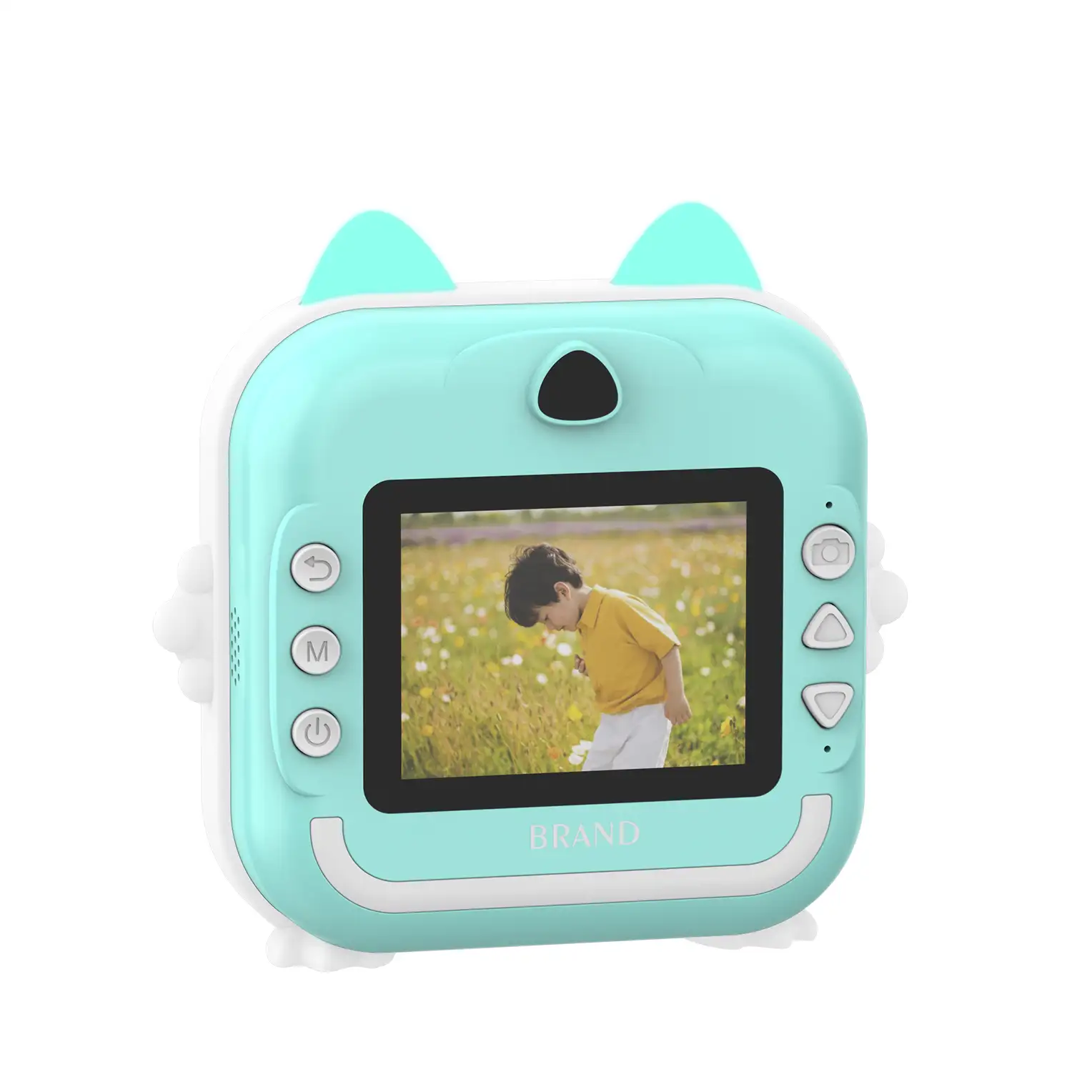 Cámara digital 2 en 1 Q5 de fotos 24mpx y video HD para niños. Cámara instantánea e impresora bluetooh.