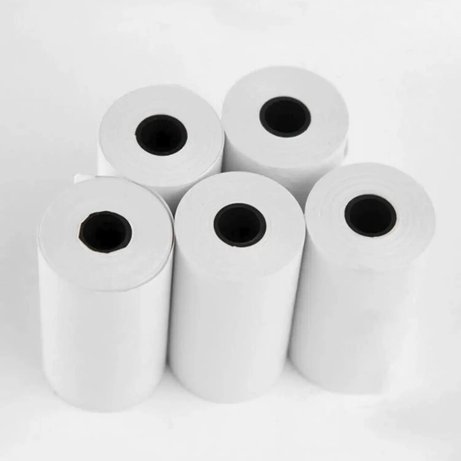 Pack de 5 unidades de rollo de papel para cámaras instantáneas térmicas e impresoras térmicas.