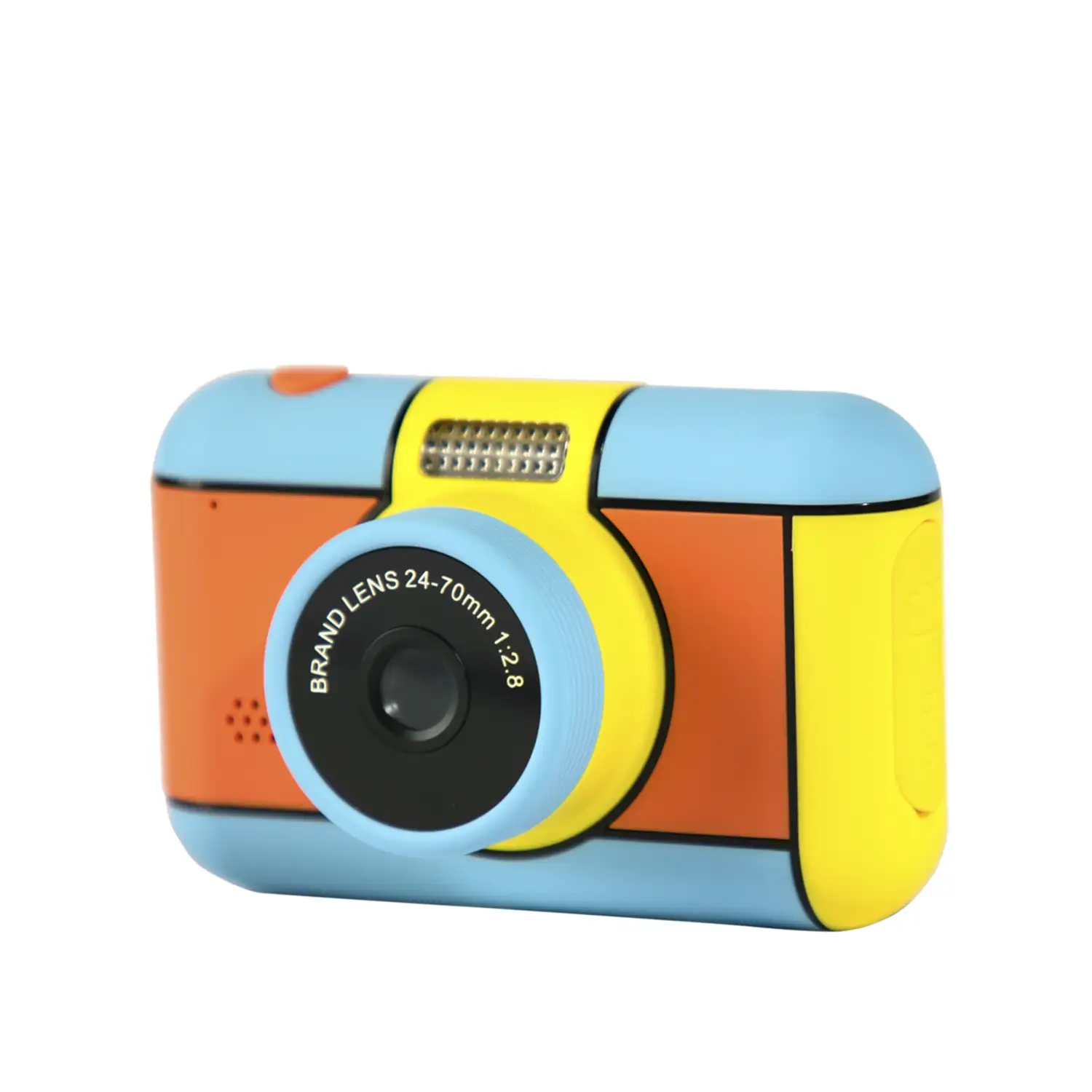 Cámara digital D7 de fotos 32mpx y video HD para niños. Pantalla de 2,4 pulgadas. Con filtros y efectos. Lanyard de transporte.