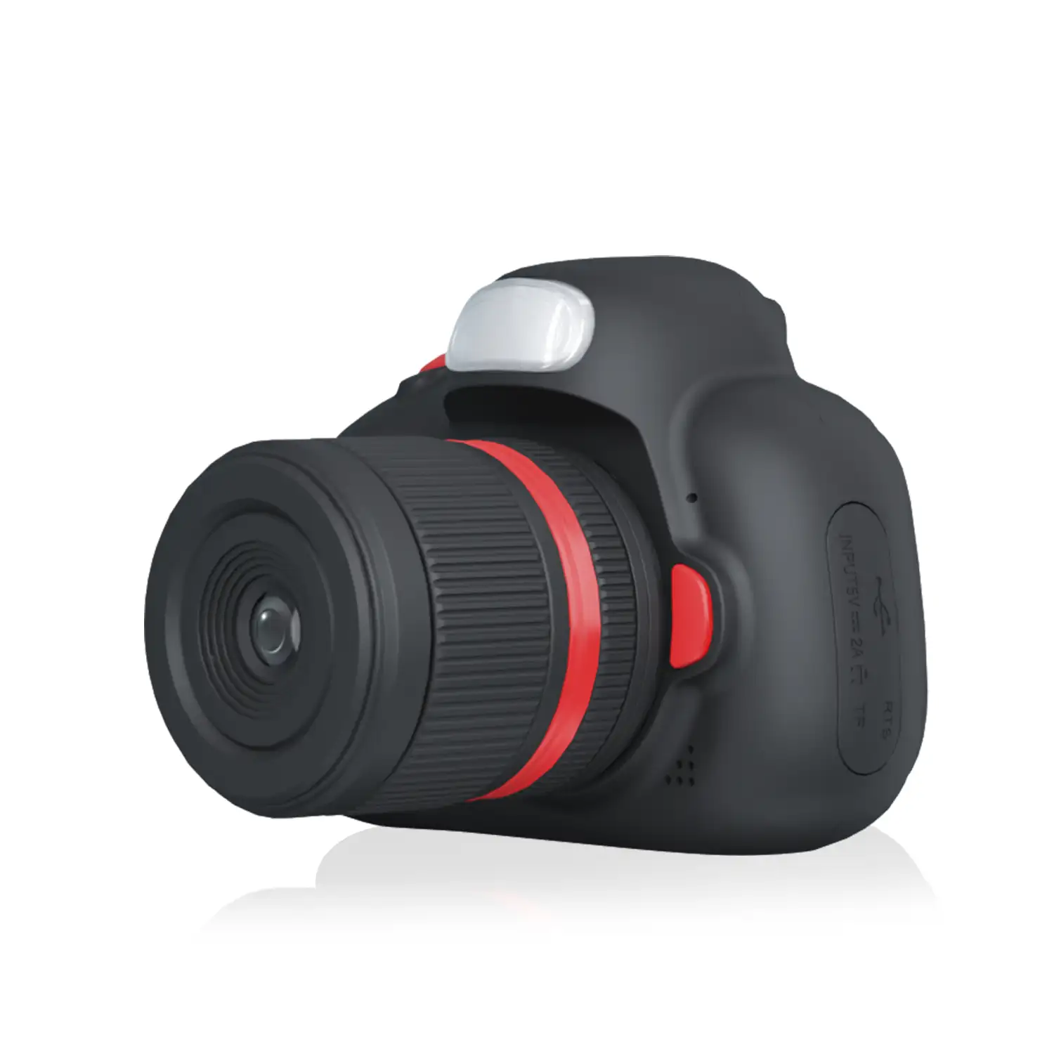 Cámara digital D6S de fotos 48mpx y video HD para niños. Pantalla de 2,4. Enfoque manual y automático. Flash, cámara secundaria.