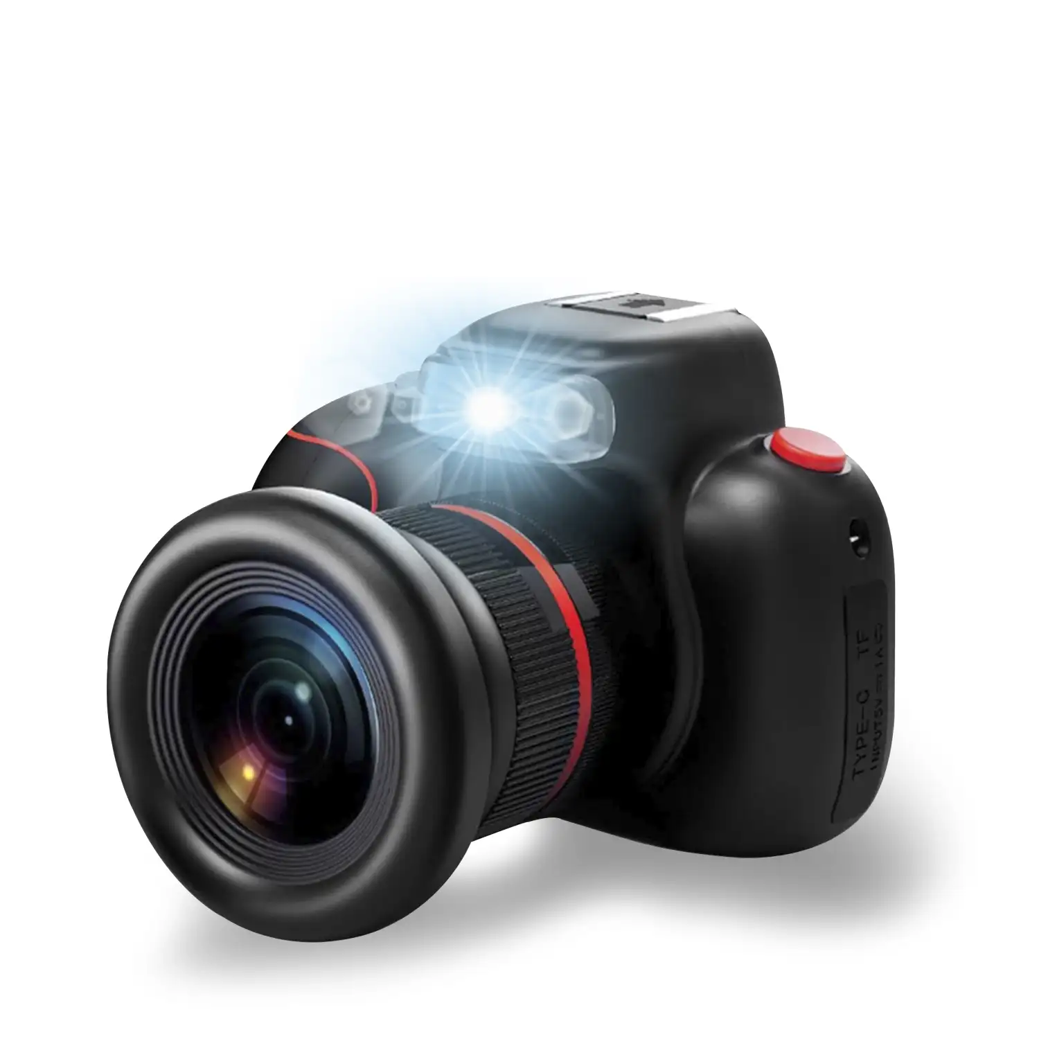 Cámara digital D6PRO de fotos 48mpx y video 4K, para niños. Pantalla de 2,4. Zoom manual giratorio. Flash, cámara secundaria.