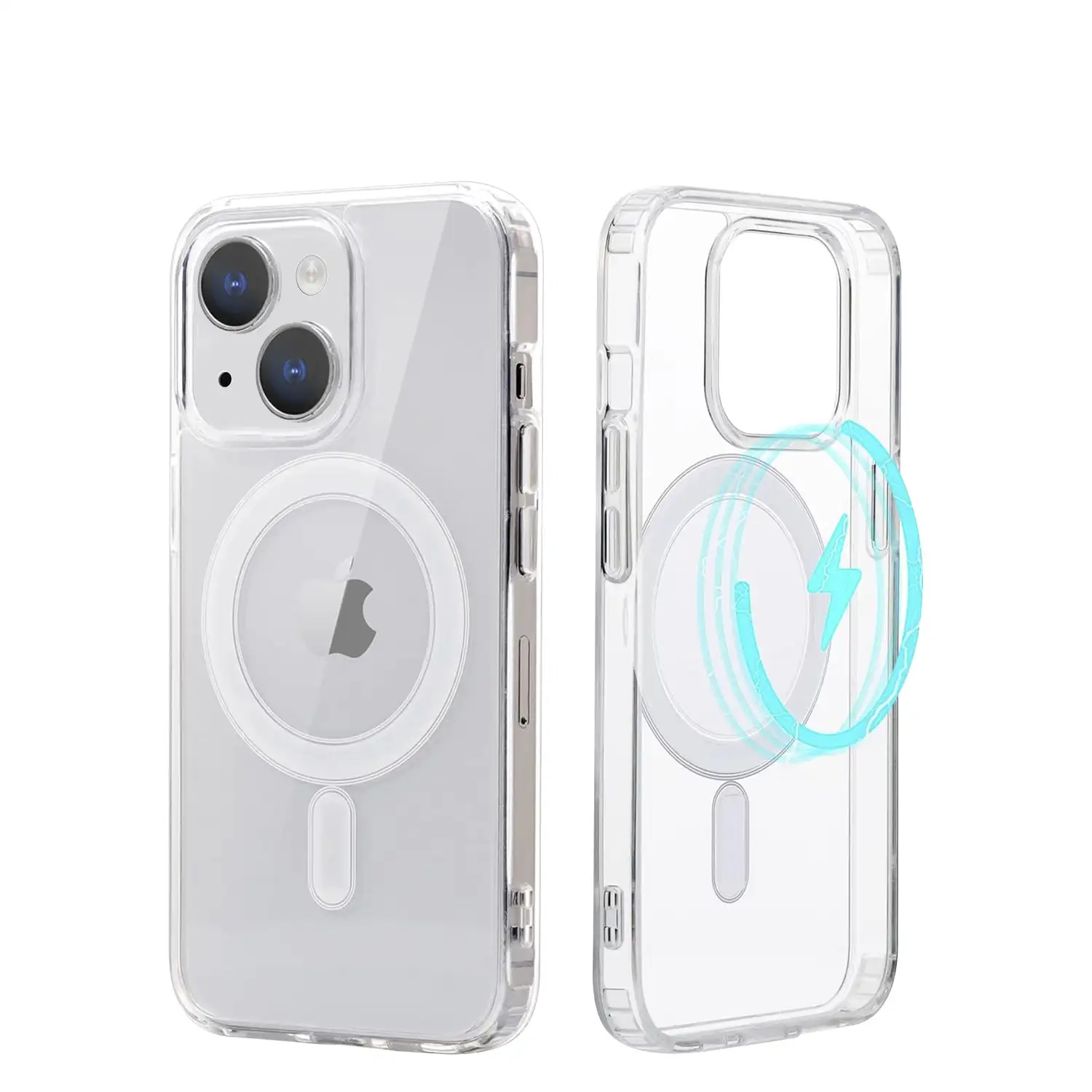 Carcasa transparente antichoque Magsafe para iPhone 13 Mini