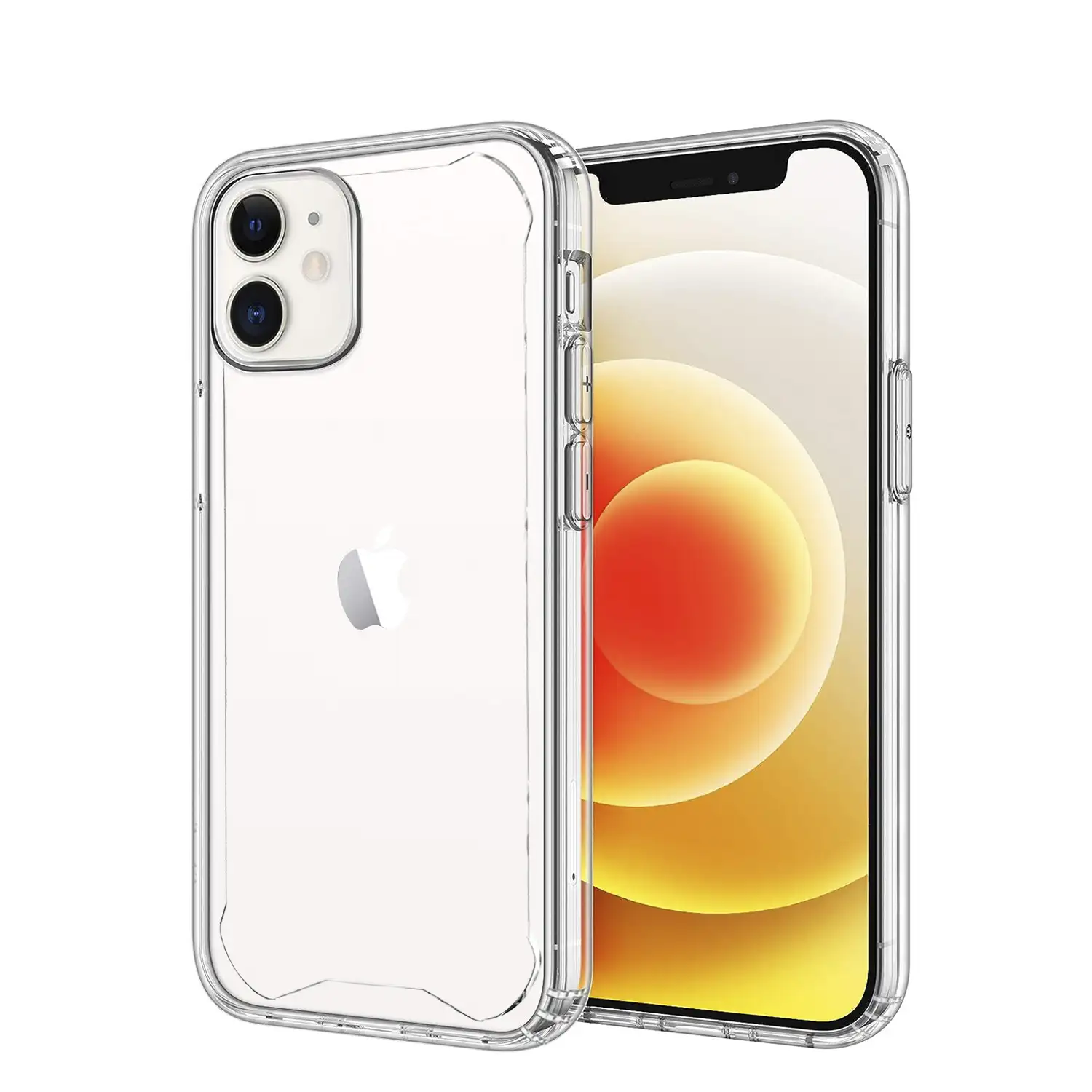 Carcasa transparente Armour antichoque con bordes reforzados para iPhone 12 Mini