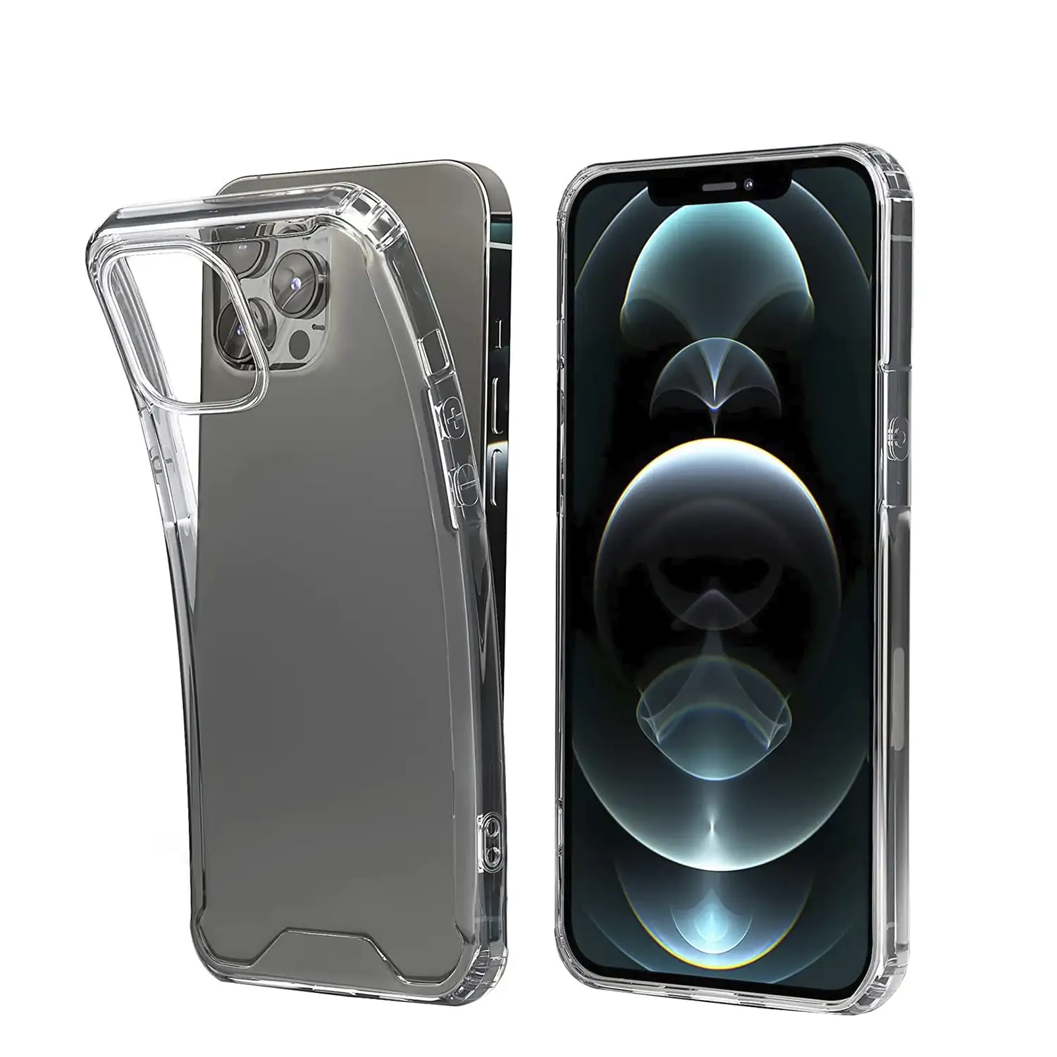 Carcasa transparente Armour antichoque con bordes reforzados para iPhone 12 Pro Max