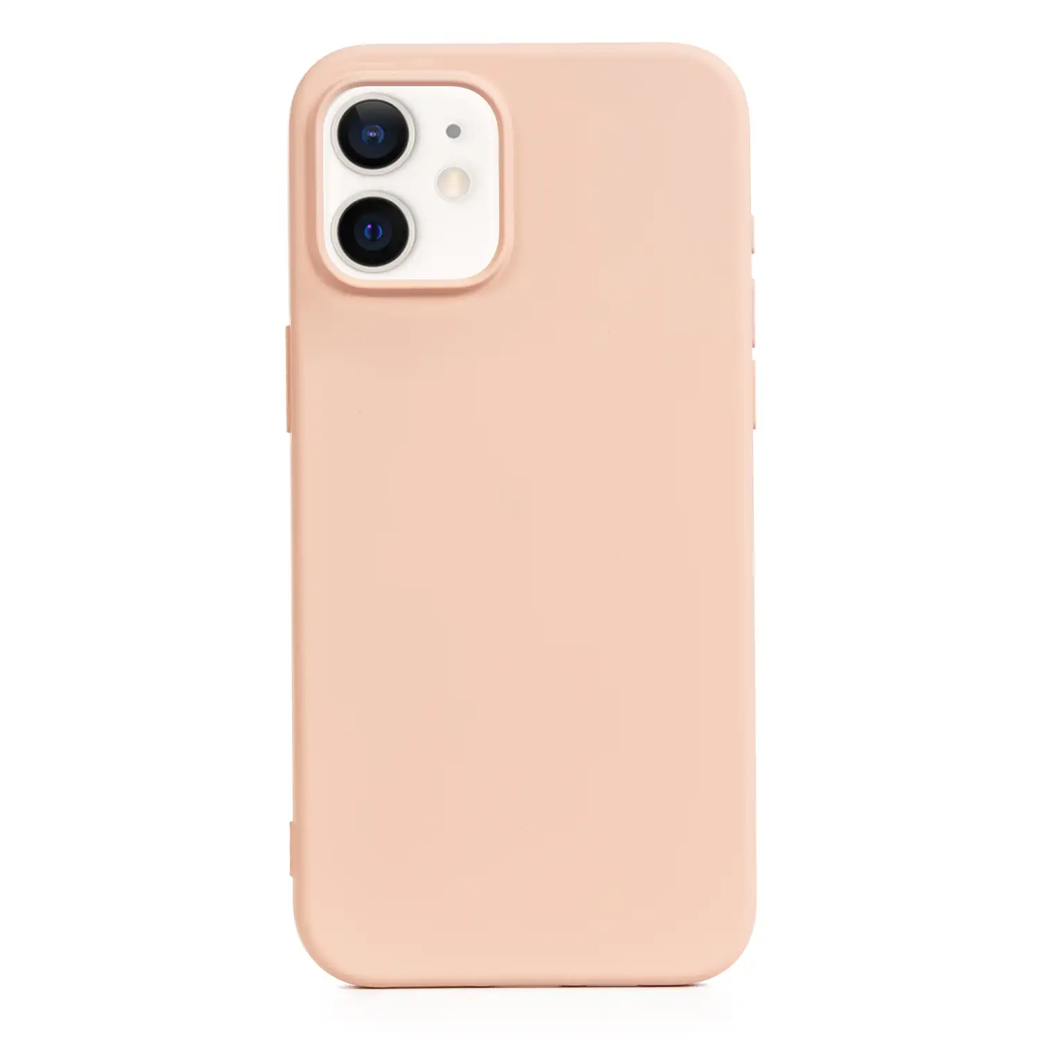 Carcasa de silicona Essential para iPhone 12 Mini. Interior aterciopelado suave.