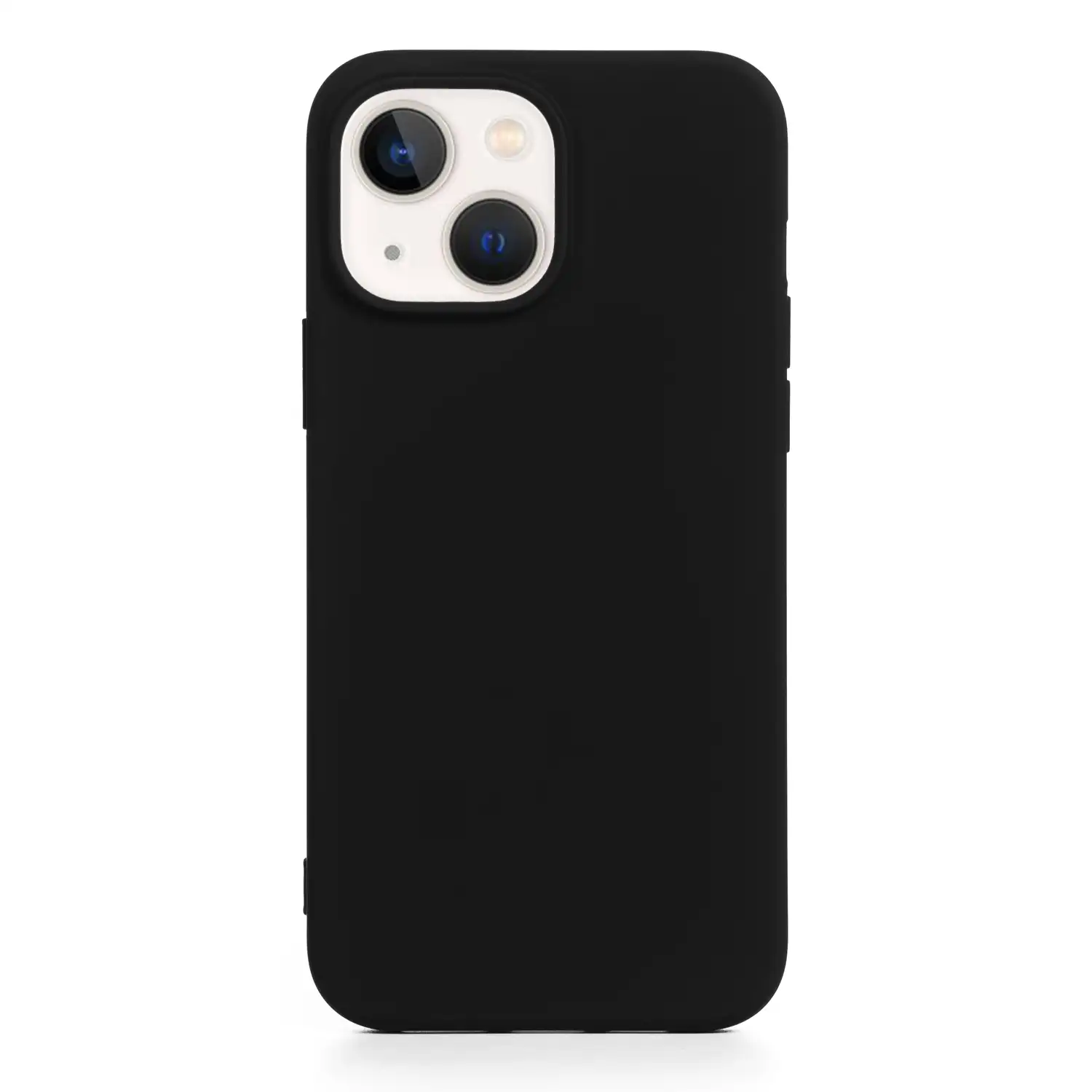 Carcasa de silicona Essential para iPhone 13 Mini. Interior aterciopelado suave.
