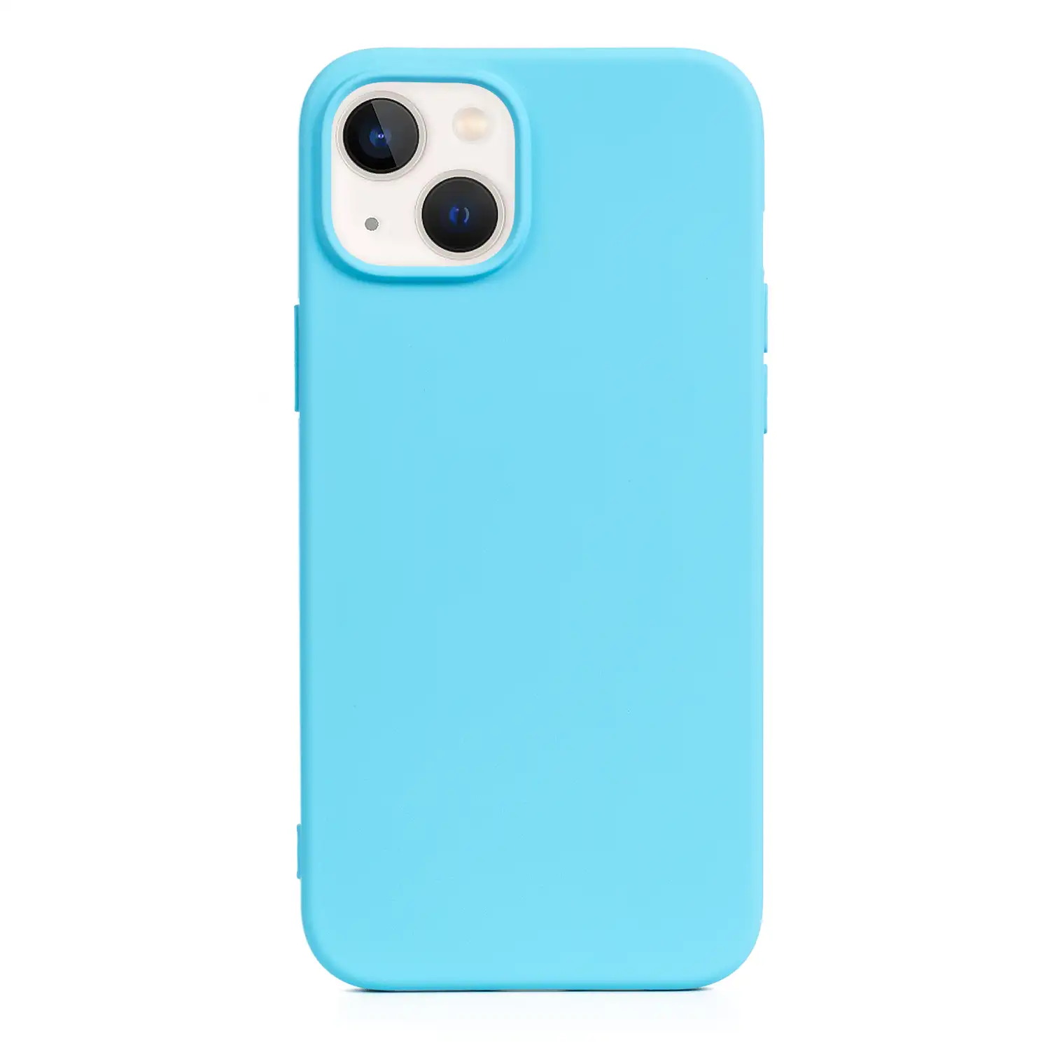 Carcasa de silicona Essential para iPhone 13 / 14. Interior aterciopelado suave.