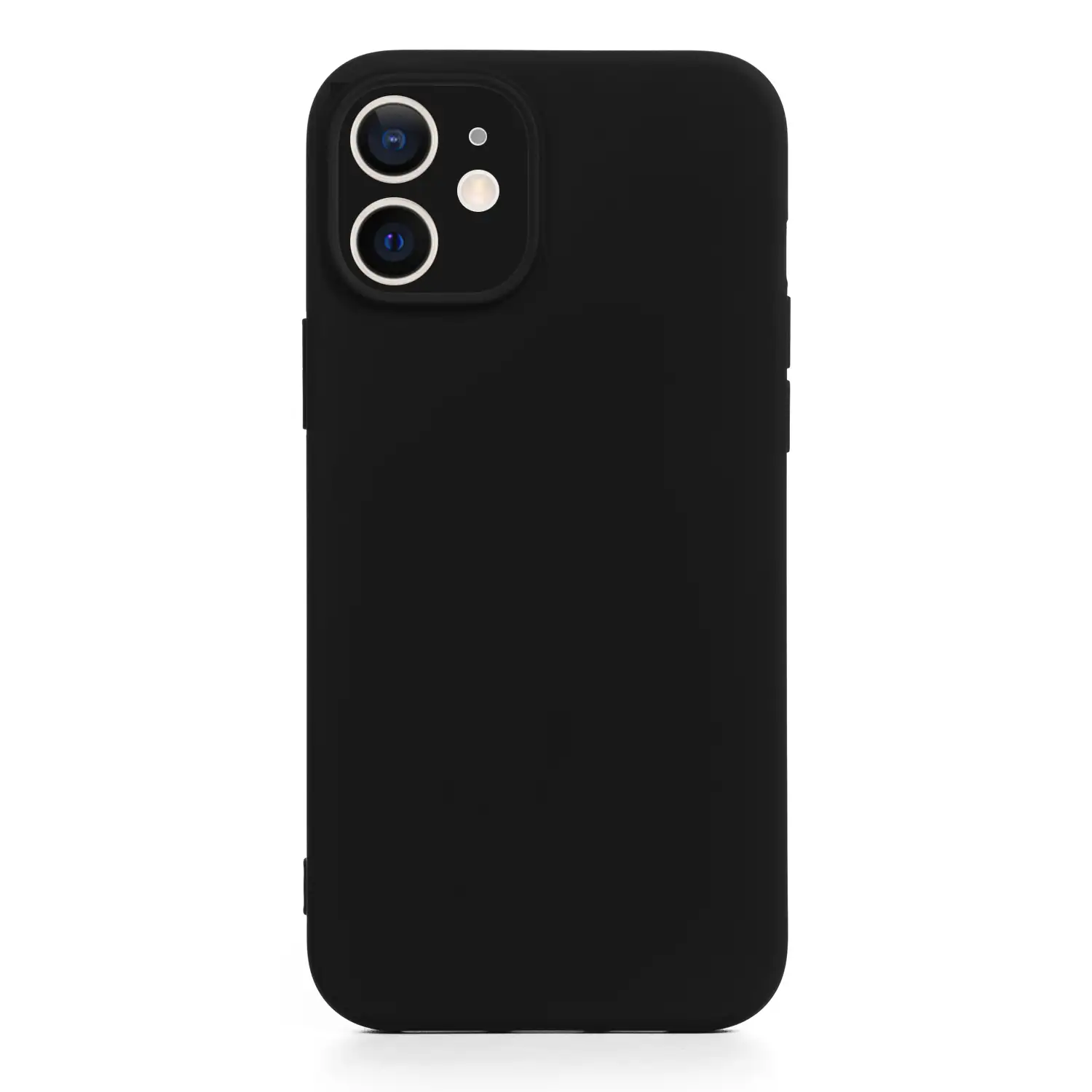 Carcasa de silicona Essential con protección de cámara para iPhone 12 Mini. Interior aterciopelado suave.