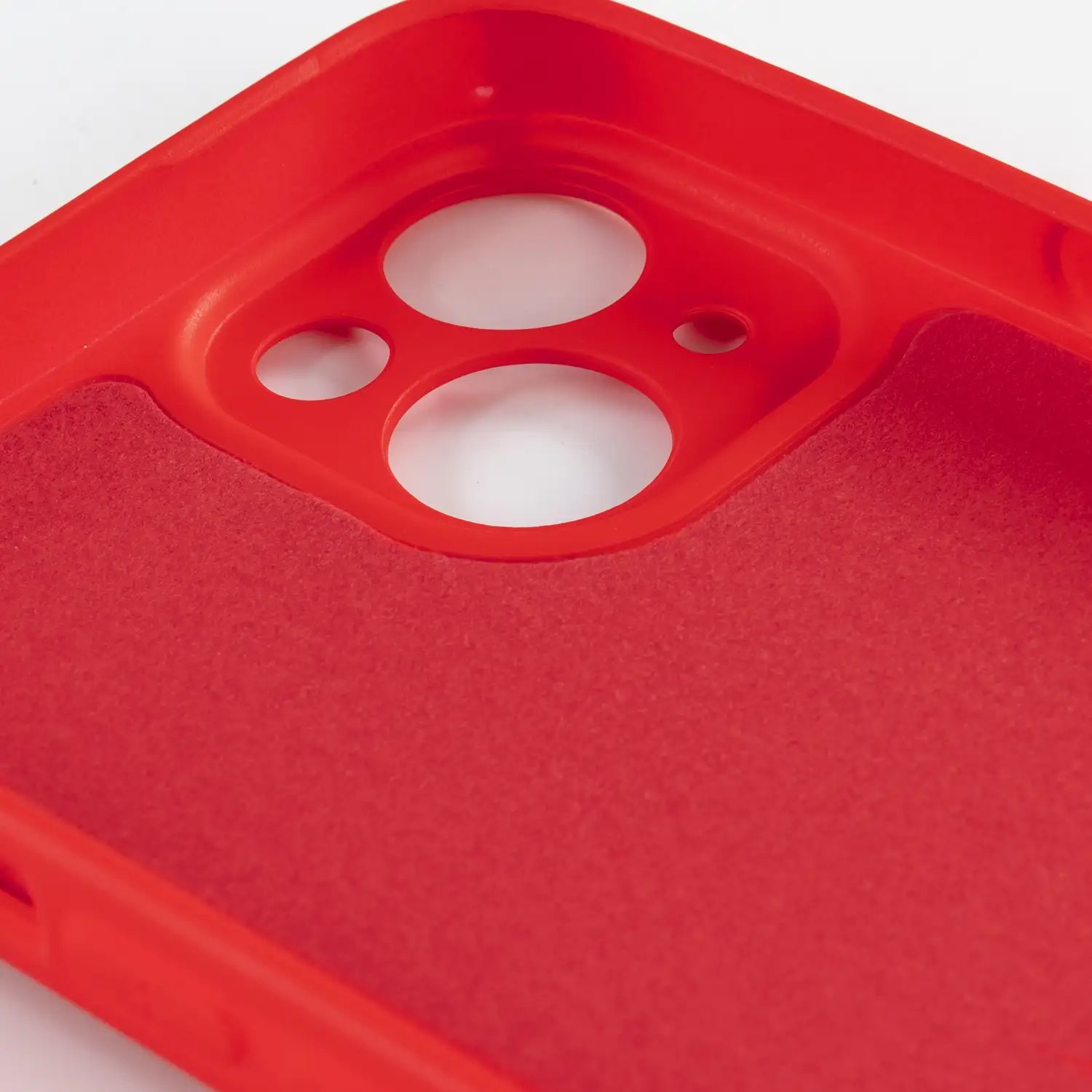 Carcasa de silicona Essential con protección de cámara para iPhone 12. Interior aterciopelado suave.