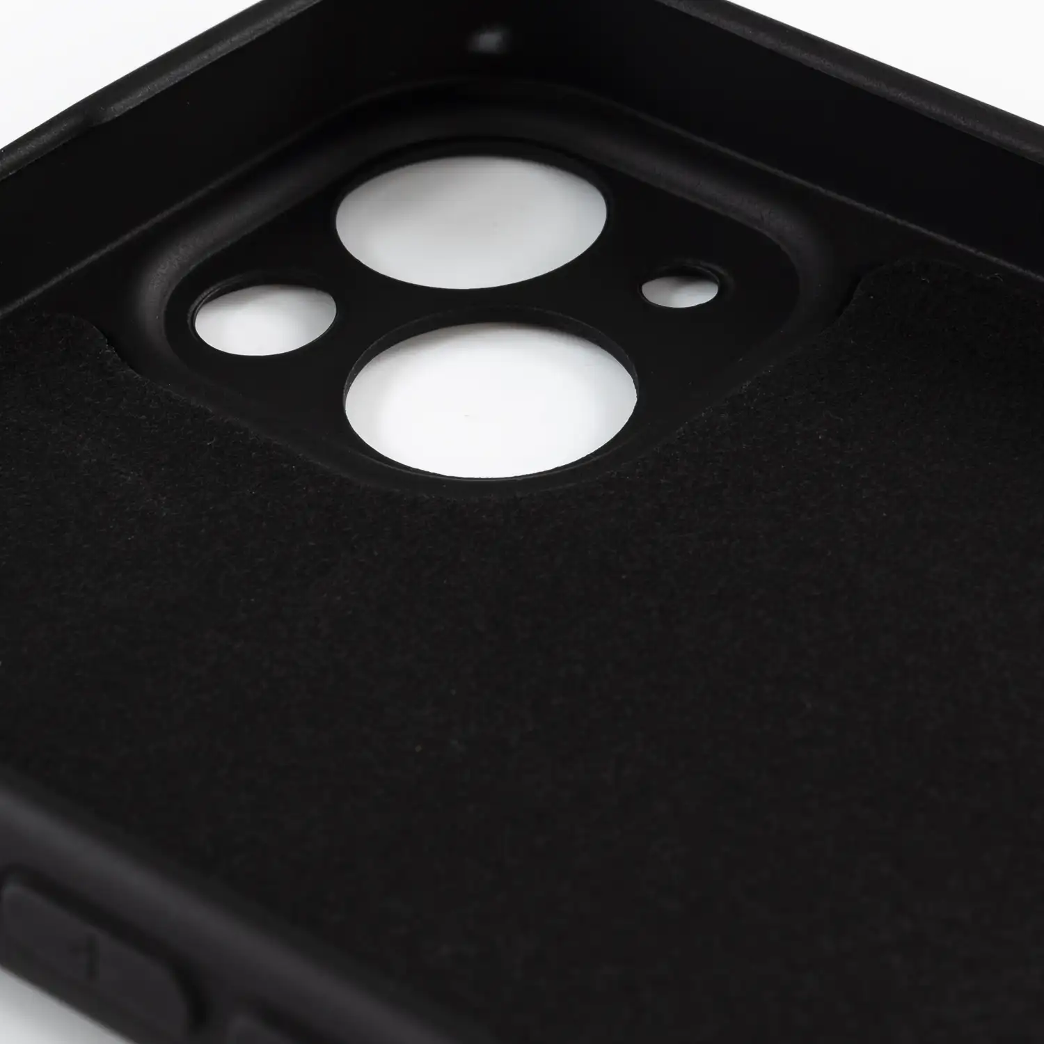 Carcasa de silicona Essential con protección de cámara para iPhone 13 Mini. Interior aterciopelado suave.