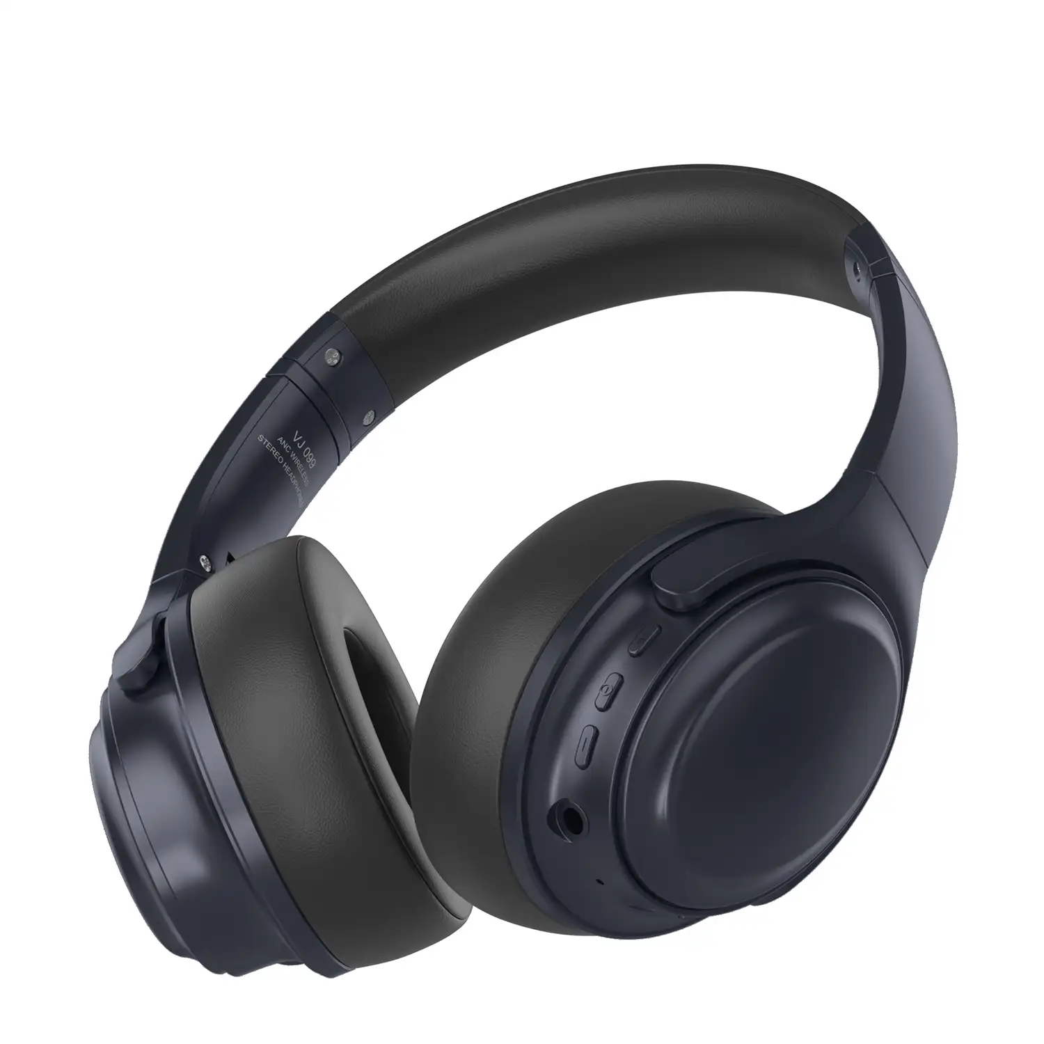 Cascos VJ099 Bluetooth 5.3 con cancelación activa de ruido ANC. Manos libres, acceso asistente voz.