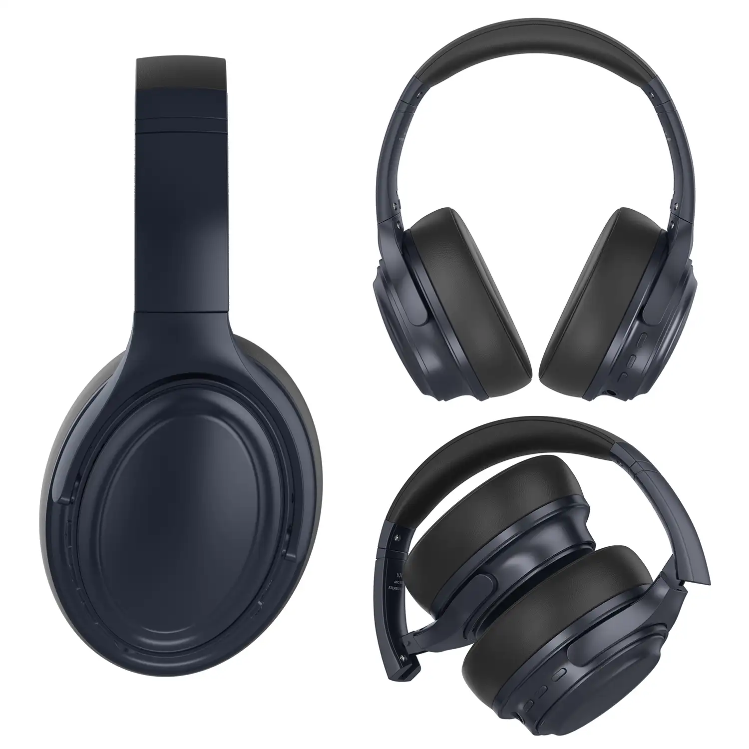 Cascos VJ099 Bluetooth 5.3 con cancelación activa de ruido ANC. Manos libres, acceso asistente voz.