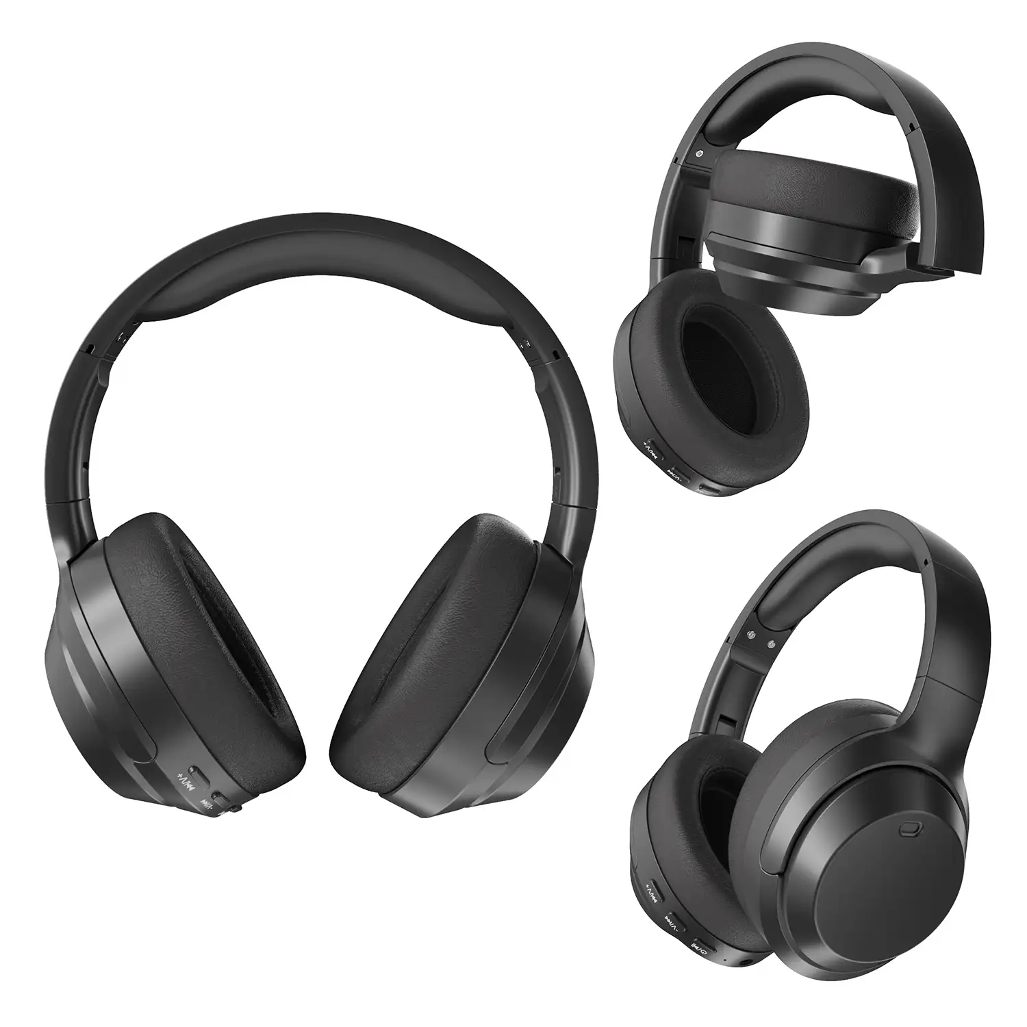 Cascos VJ375 Bluetooth 5.3 con cancelación activa de ruido ANC. Modo música y modo gaming. Manos libres.