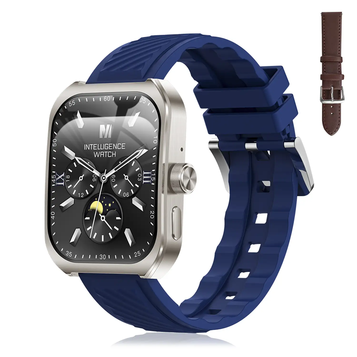 Smartwatch Z88 Pro doble pulsera. Funciones outdoor, llamadas BT, notificaciones push. Funciones deportivas + salud.