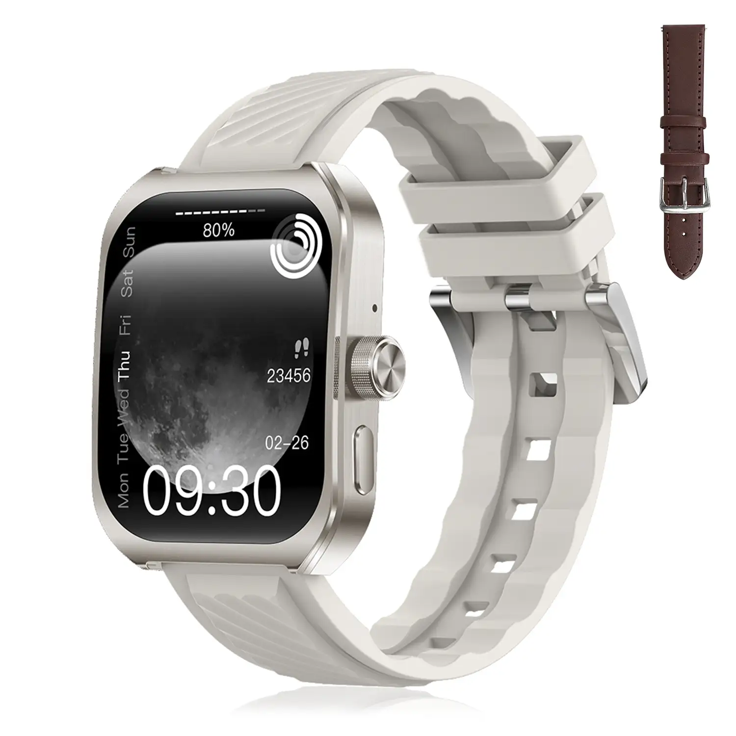 Smartwatch Z88 Pro doble pulsera. Funciones outdoor, llamadas BT, notificaciones push. Funciones deportivas + salud.