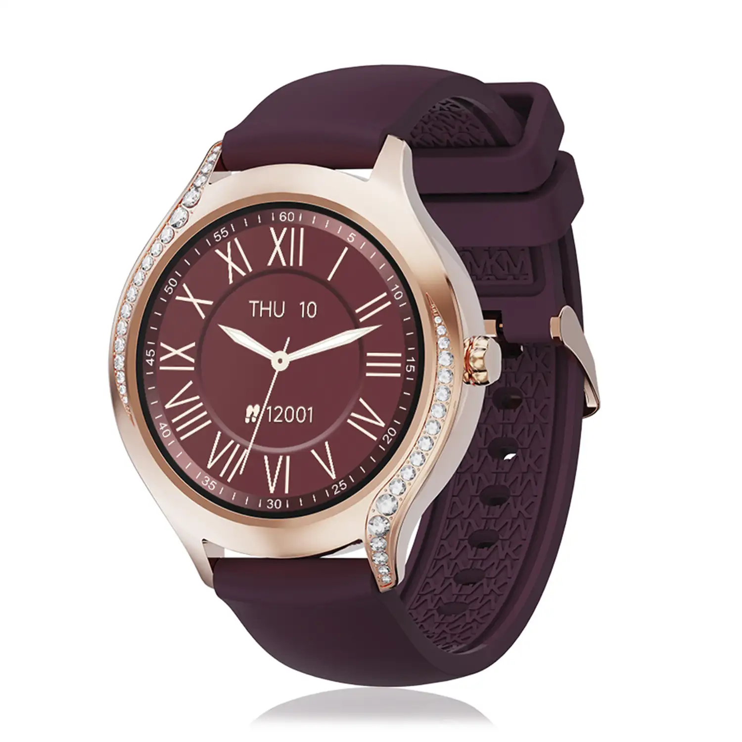 Smartwatch T214 compacto y elegante. Llamadas BT, notificaciones push. Monitor de salud, ciclos femeninos. Modos deportivos.